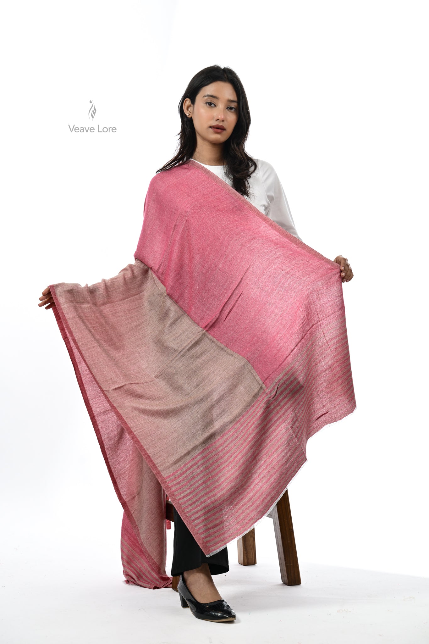 Ombre Fine Wool Stole