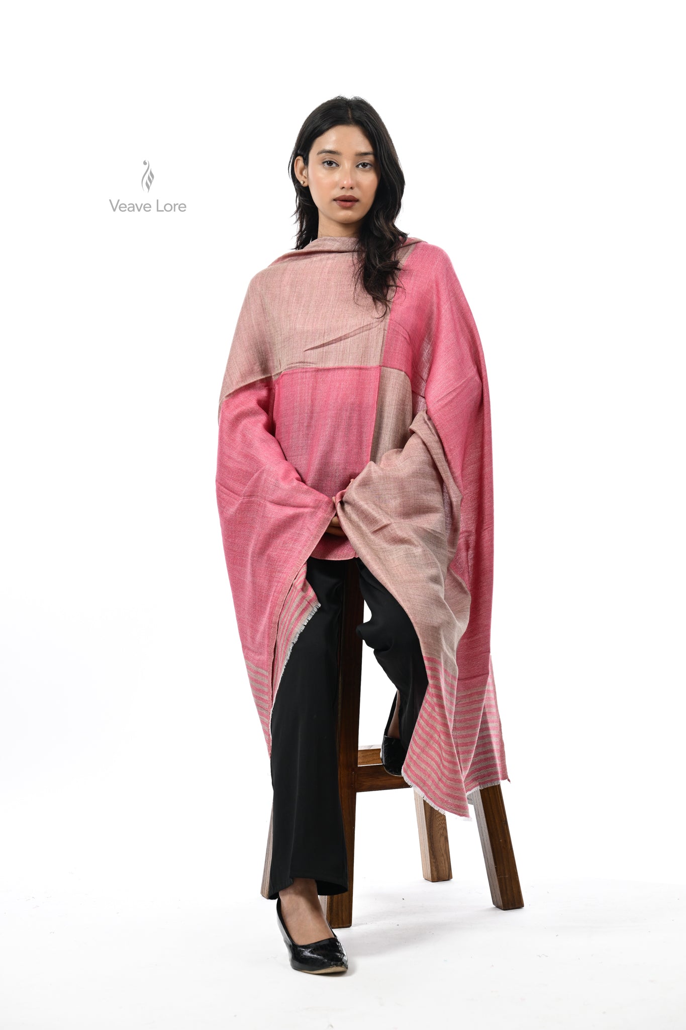 Ombre Fine Wool Stole