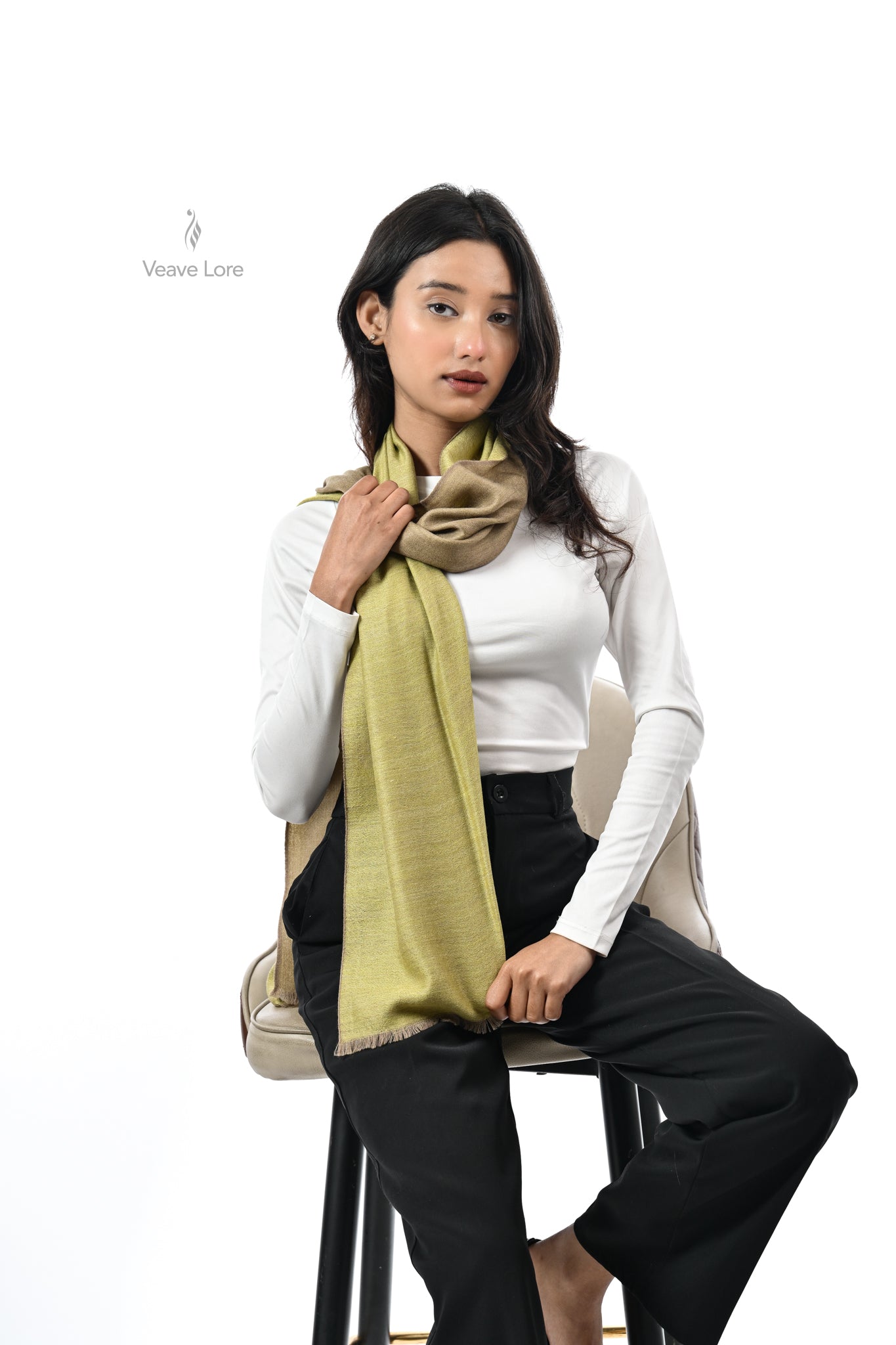 Zarafshan Fine Wool Scarf