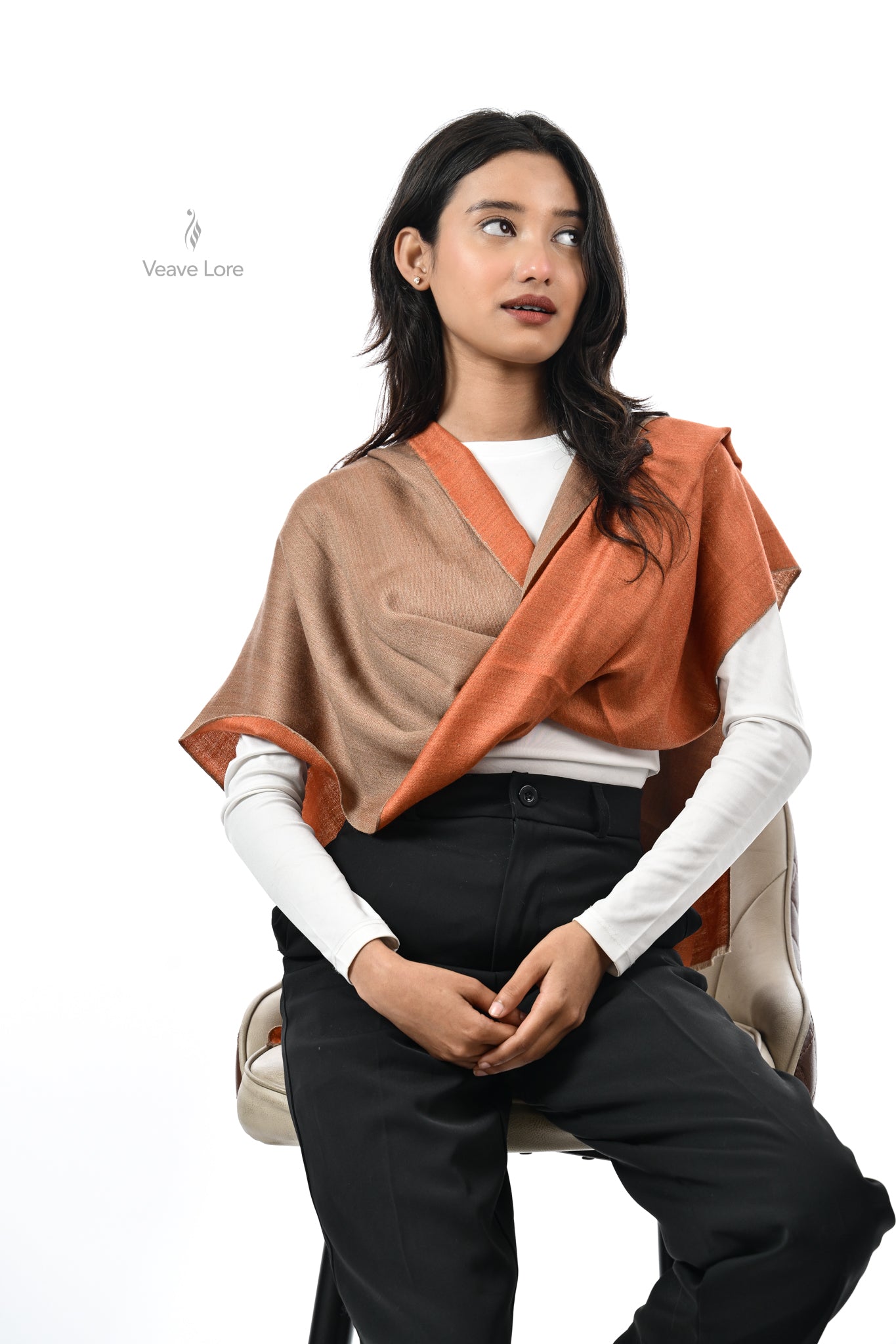 Ruh-e-Rang Fine Wool Scarf