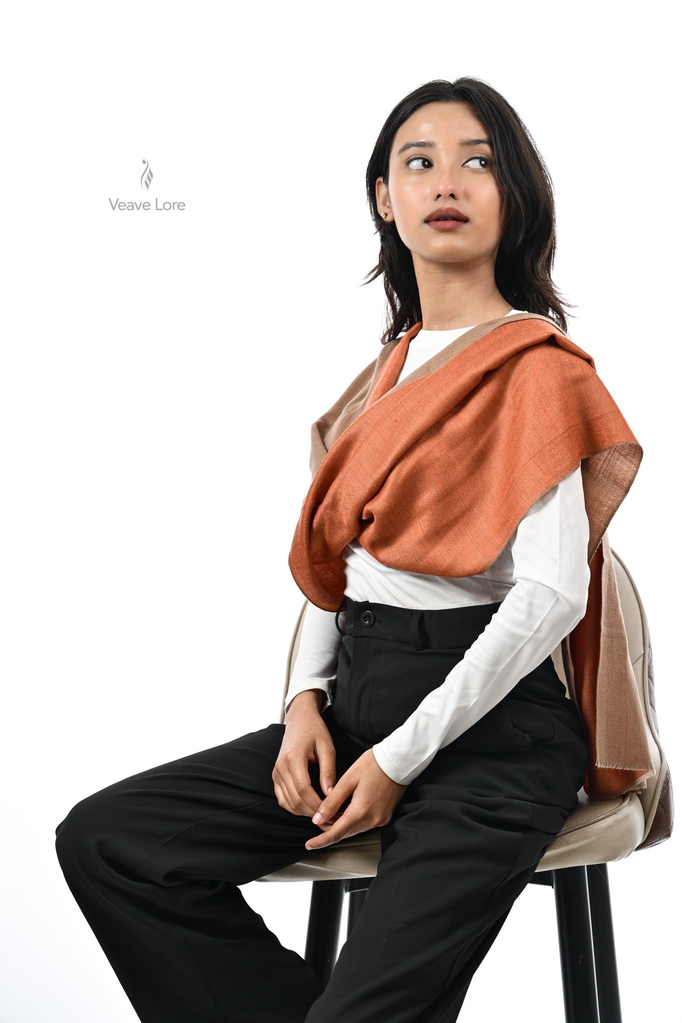 Ruh-e-Rang Fine Wool Scarf