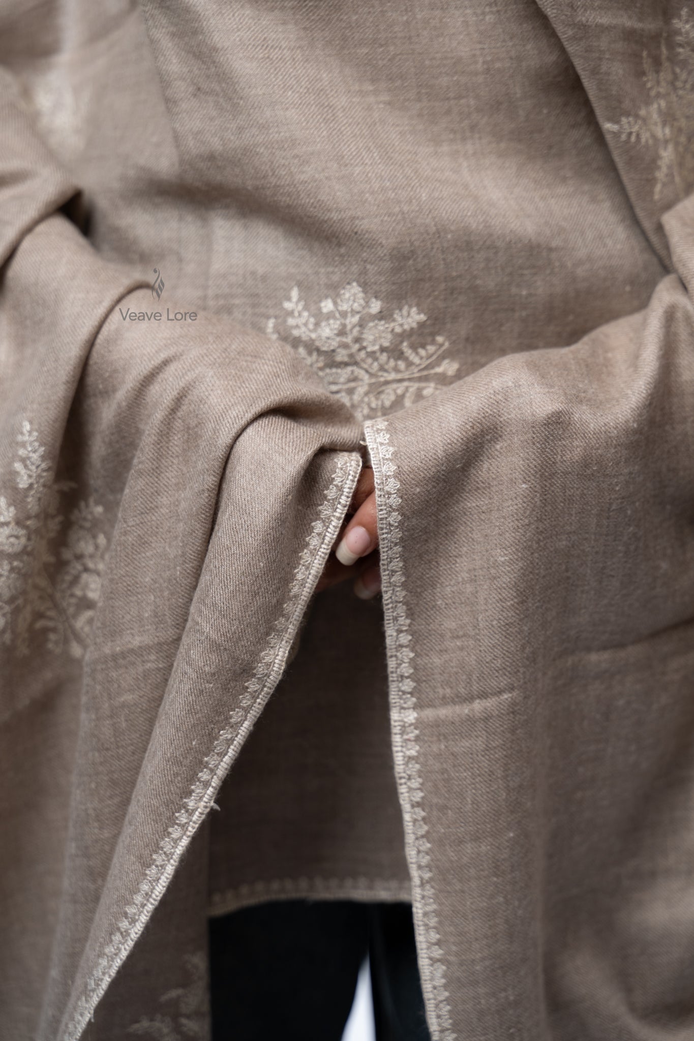 Almond Sprig Pashmina Stole