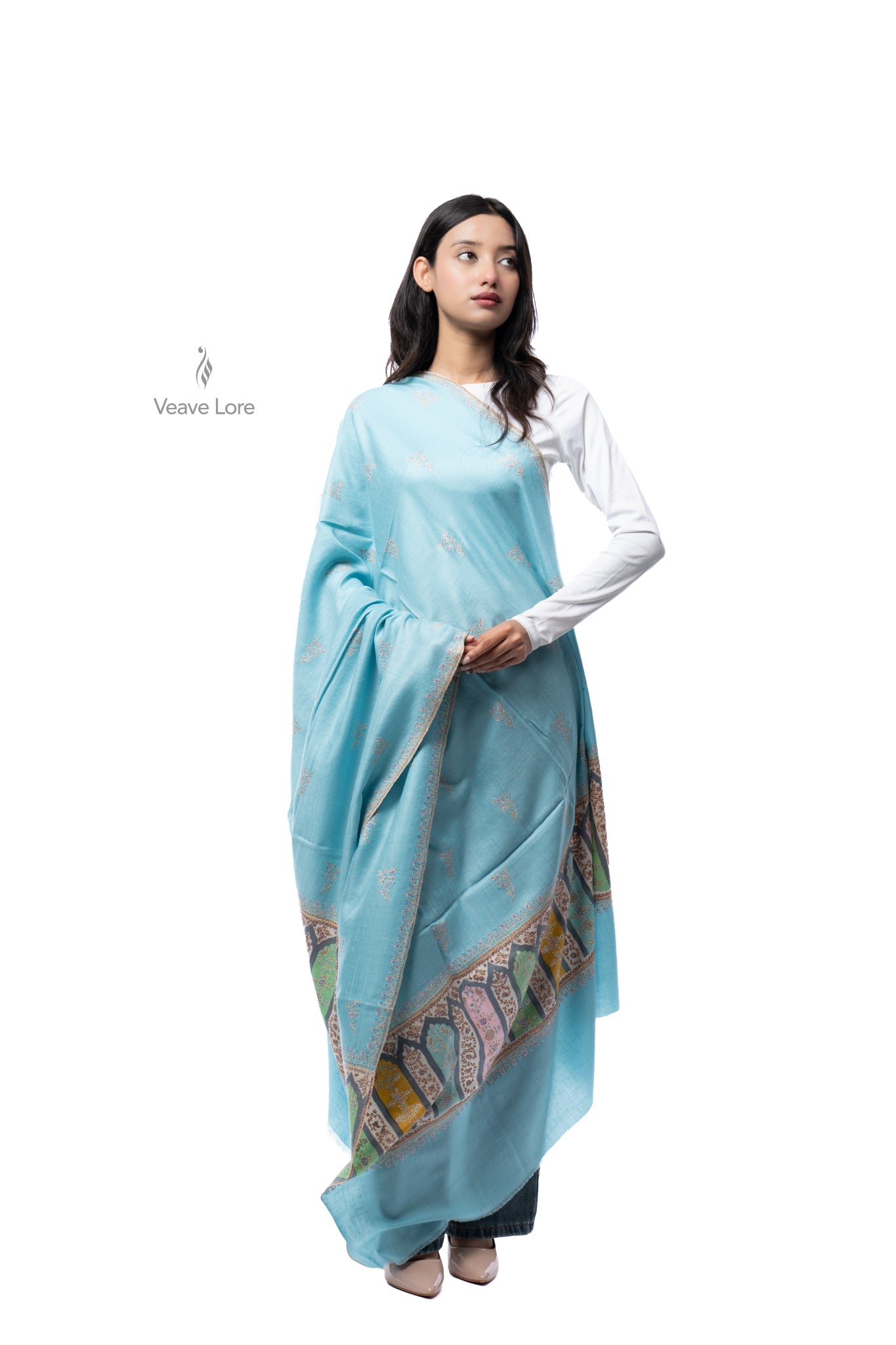 Aabi Arcade Pashmina Shawl