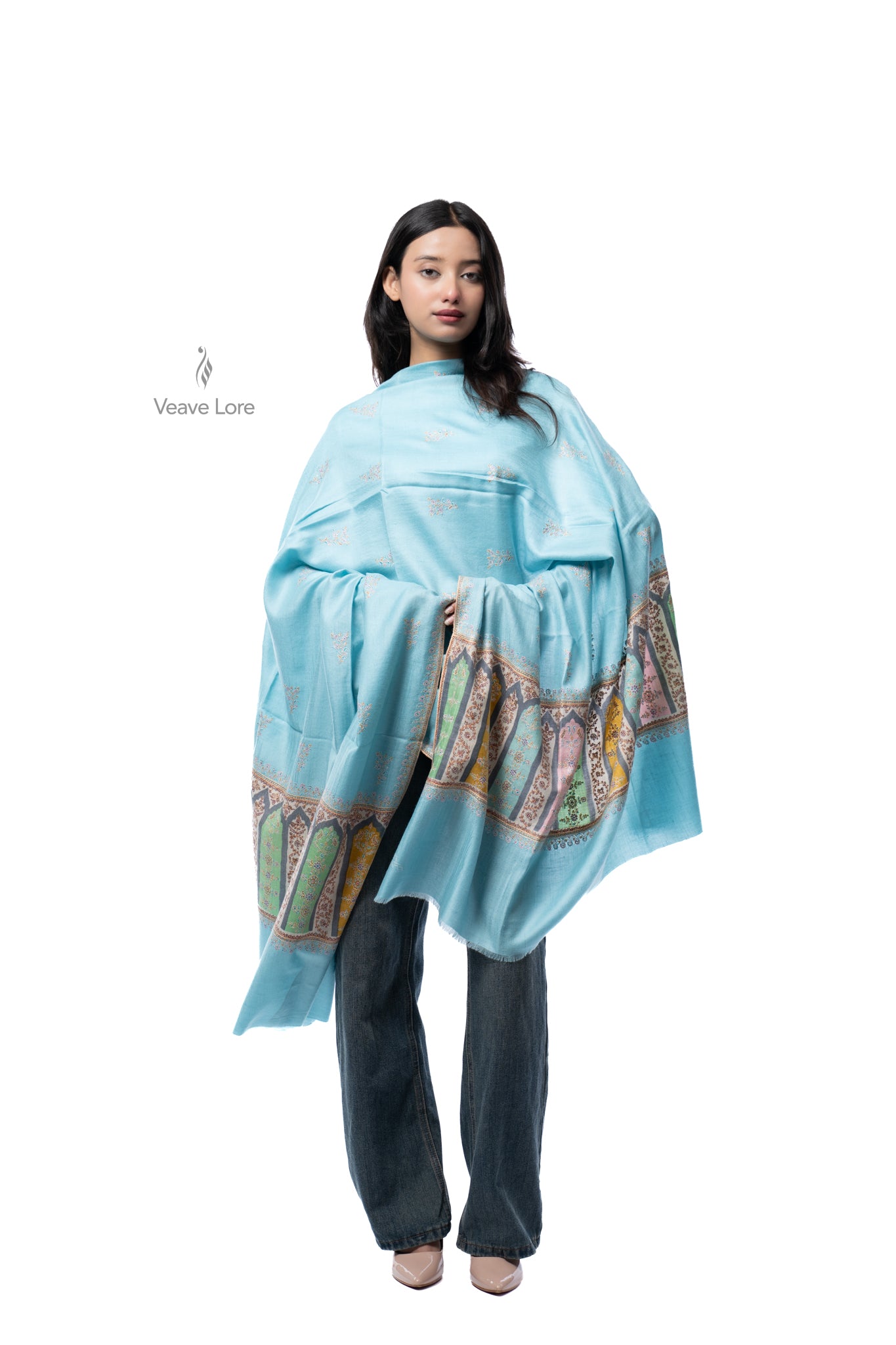 Aabi Arcade Pashmina Shawl