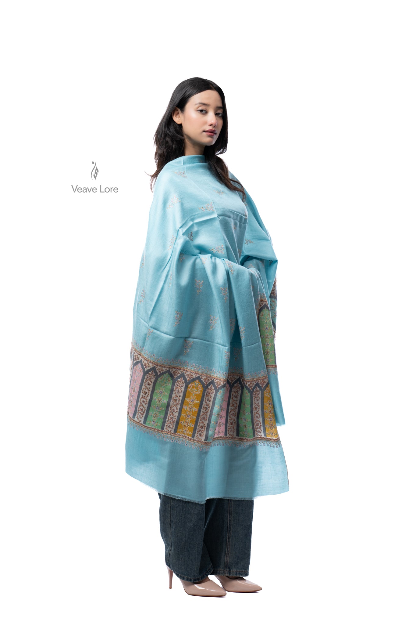 Aabi Arcade Pashmina Shawl