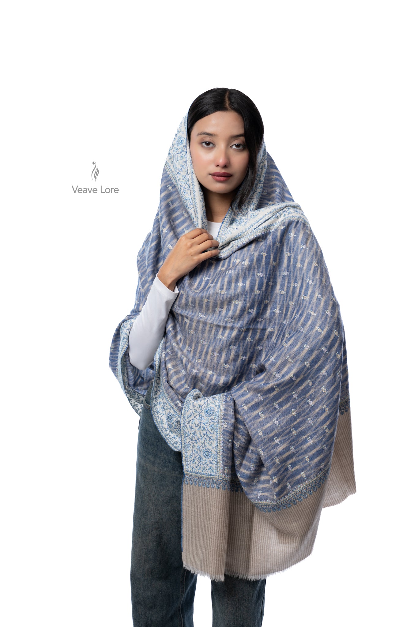 Baran Stream Pashmina Shawl