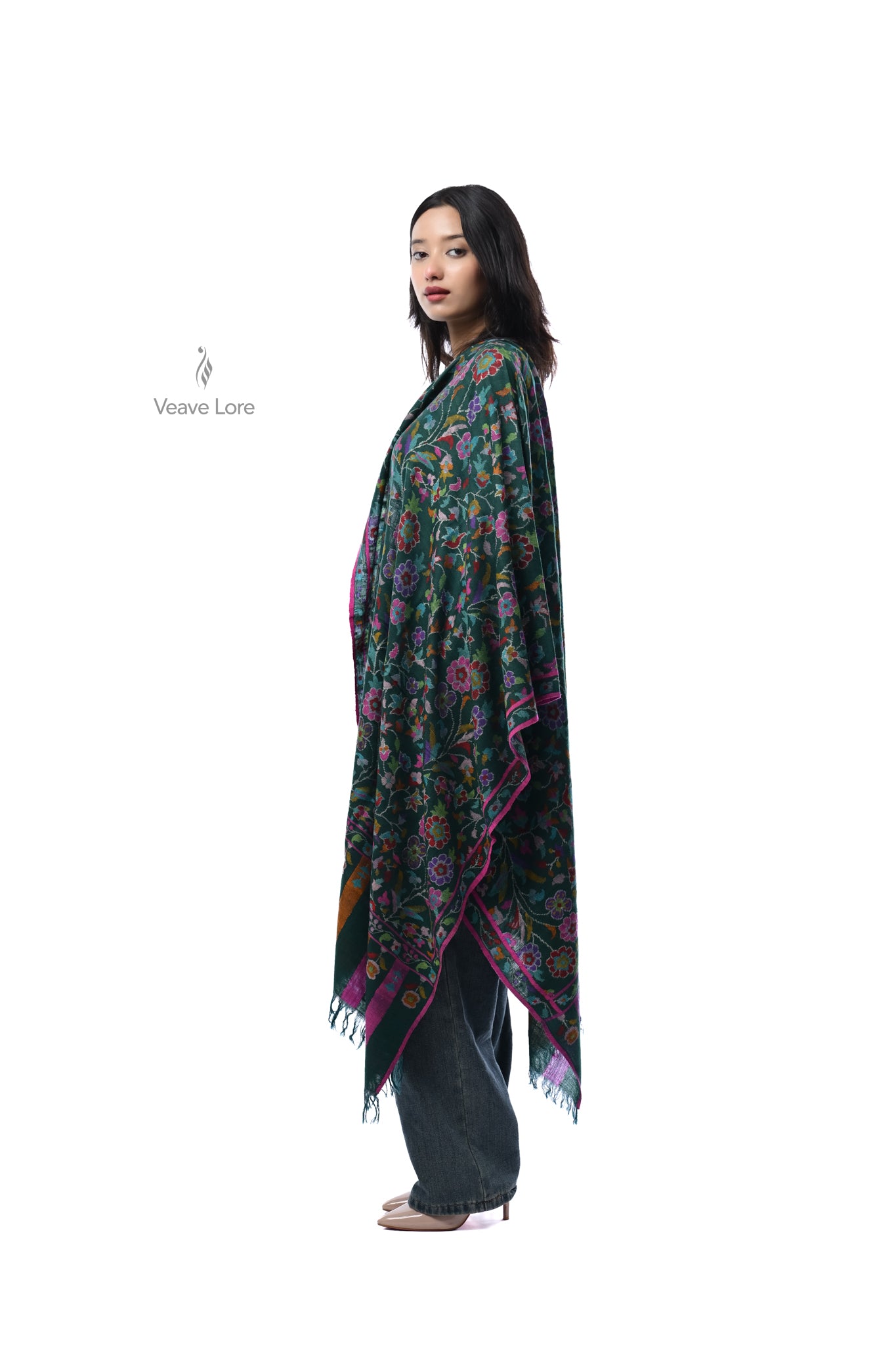 Shaam-e-Gulzar Pashmina Stole