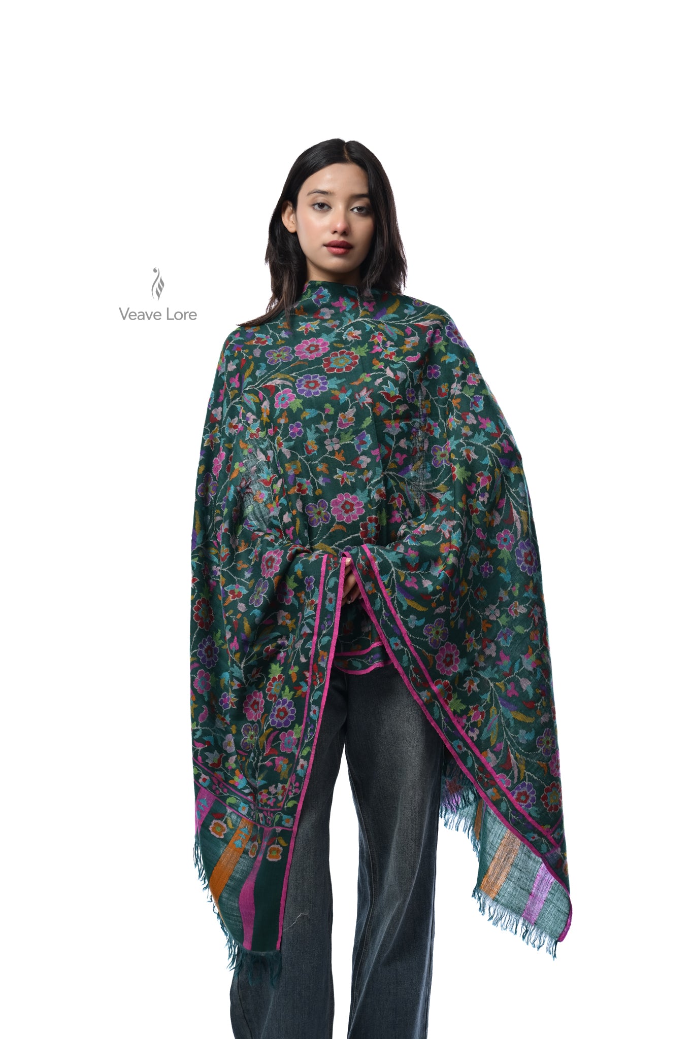 Shaam-e-Gulzar Pashmina Stole