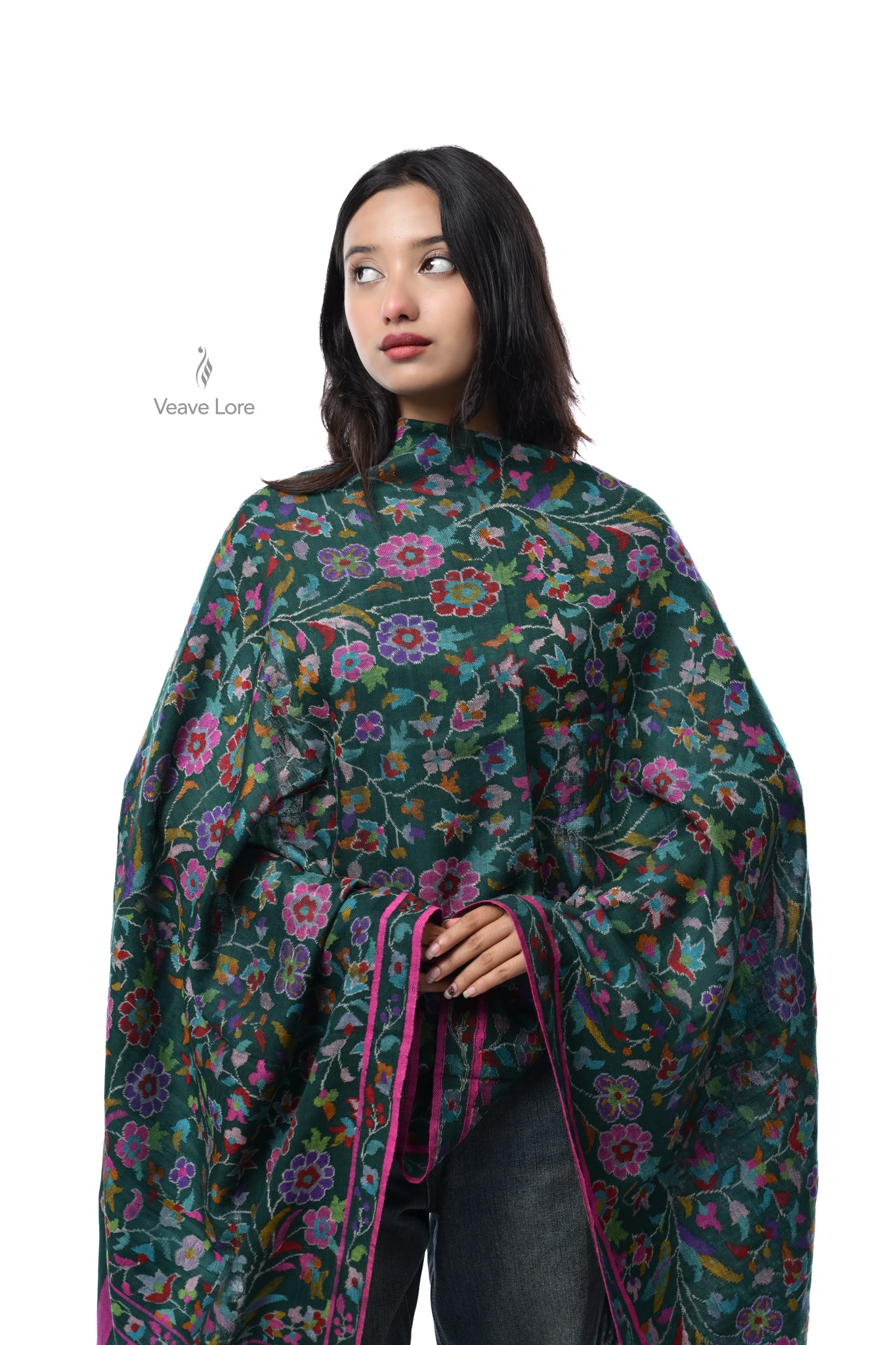 Shaam-e-Gulzar Pashmina Stole