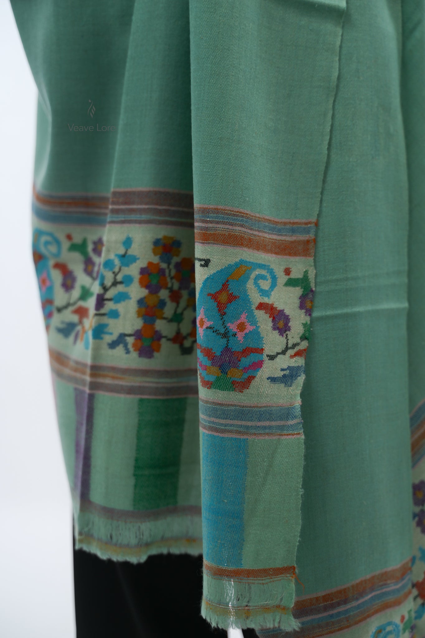 Sabzazaar The Verdant Meadow Pashmina Shawl