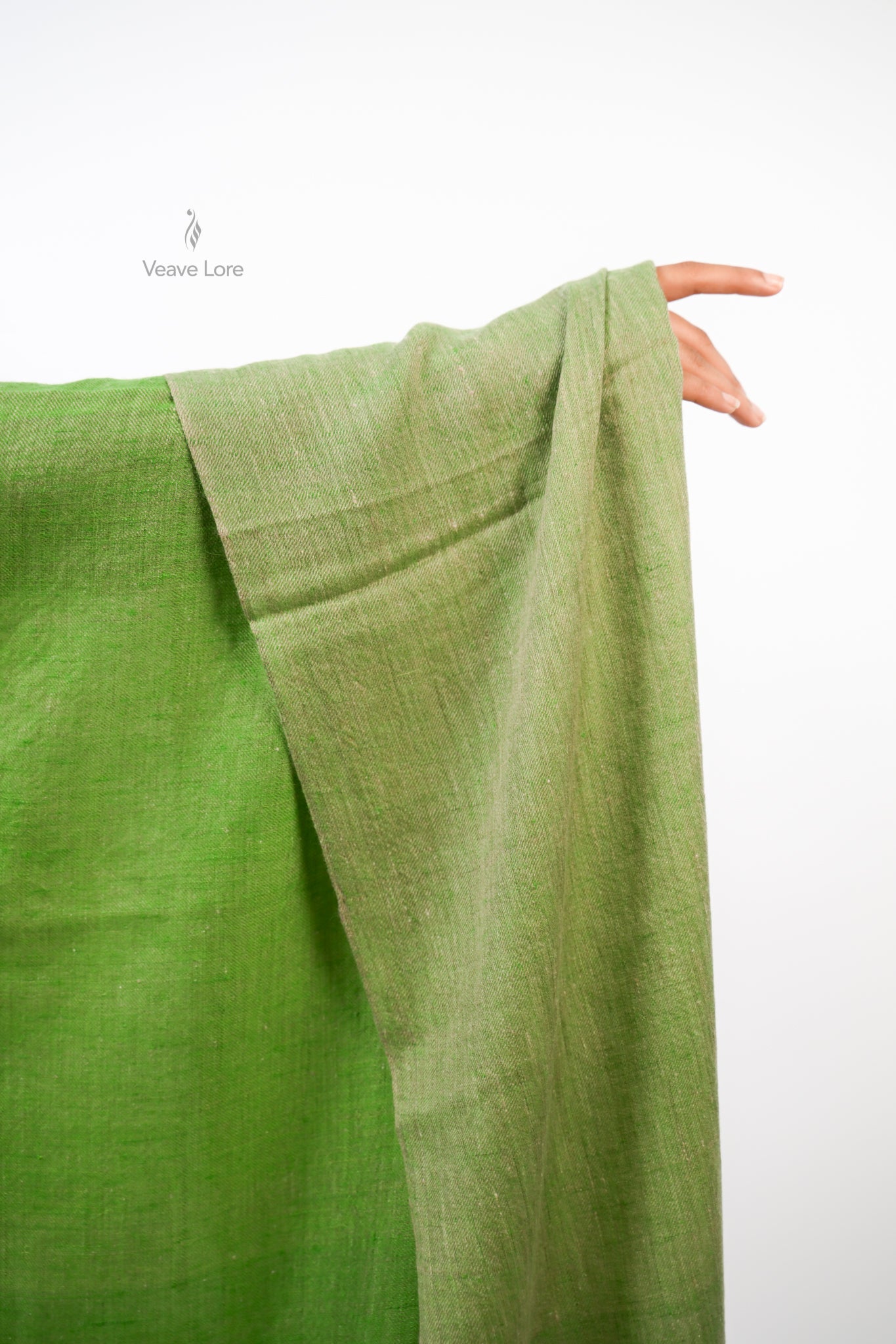 Barg Celadon Pashmina Shawl