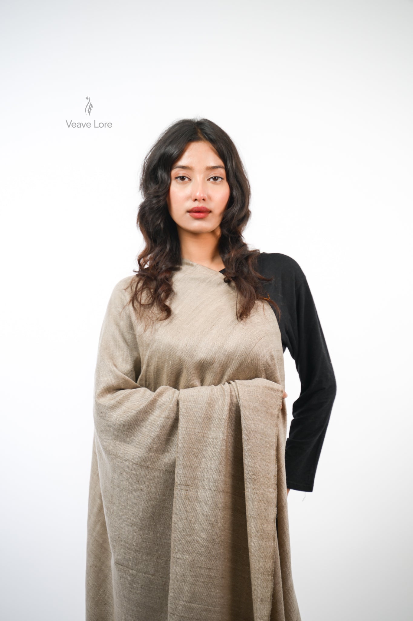 Saadgi Oat Pashmina Shawl