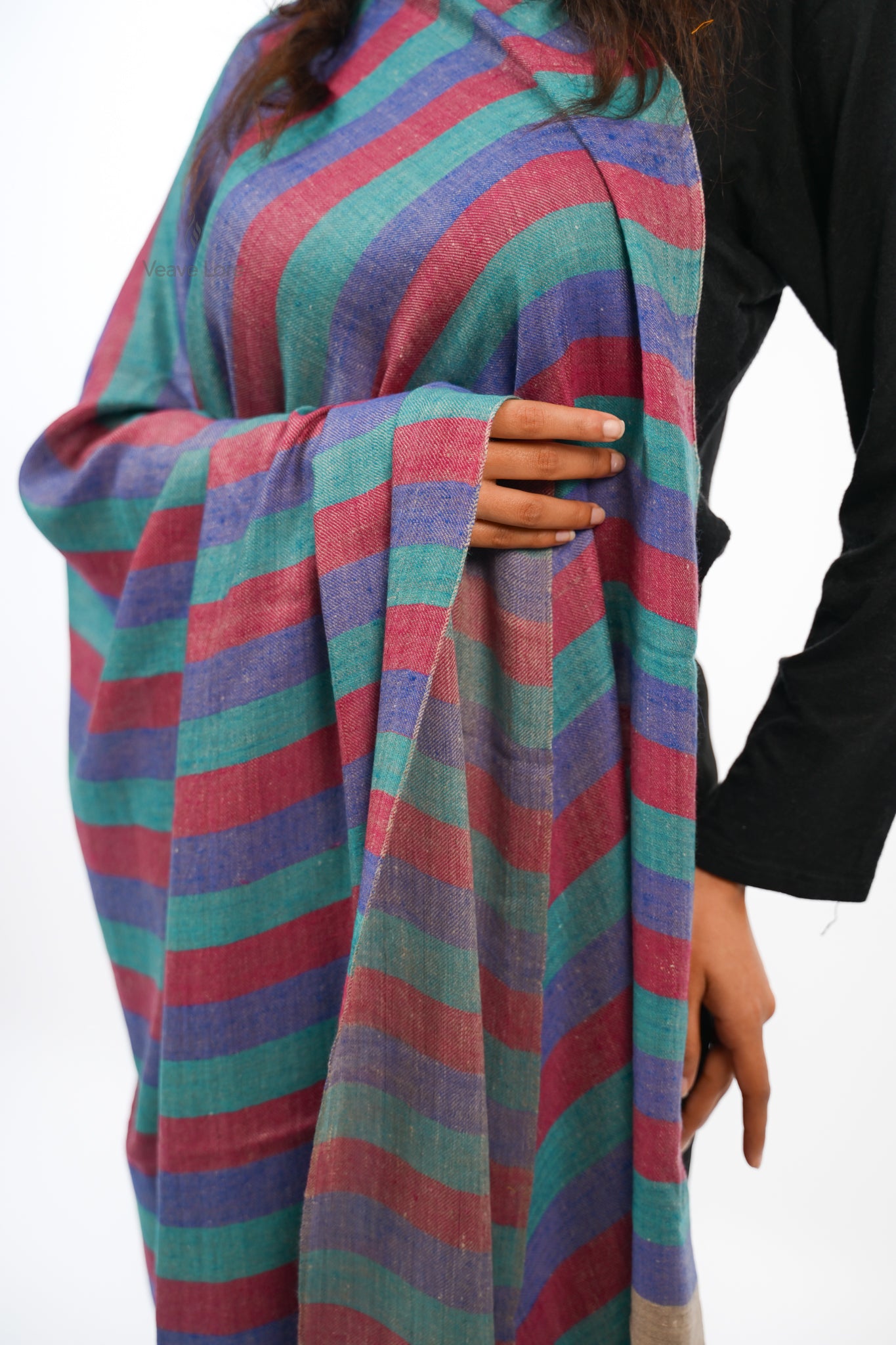 Qaleen Mosaic Pashmina Shawl