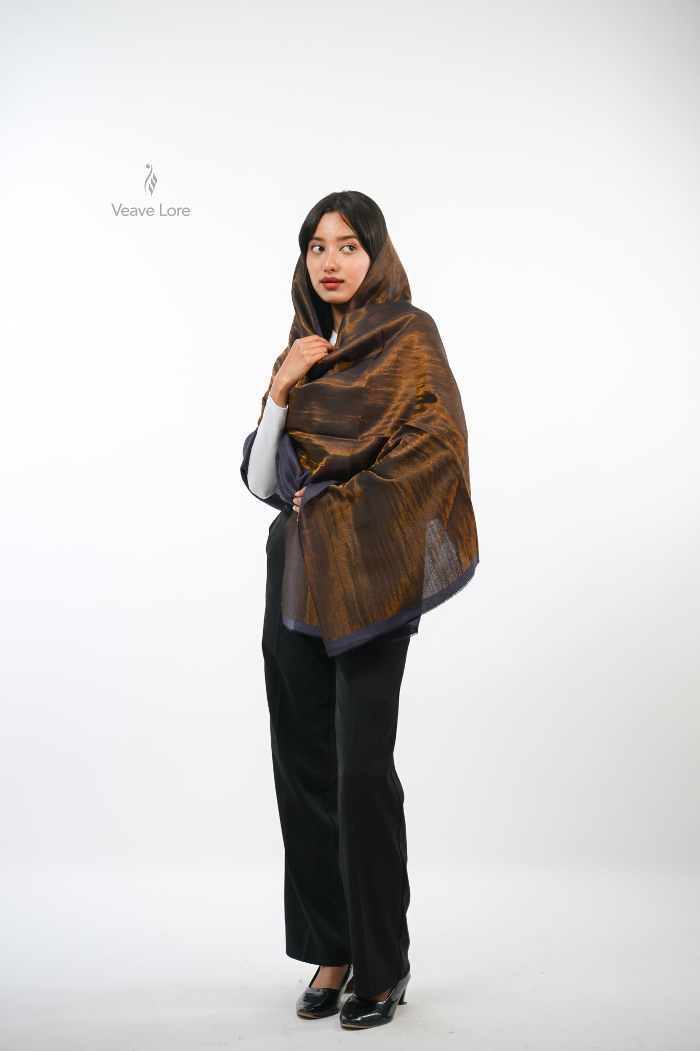 The Reversible Zari Stole