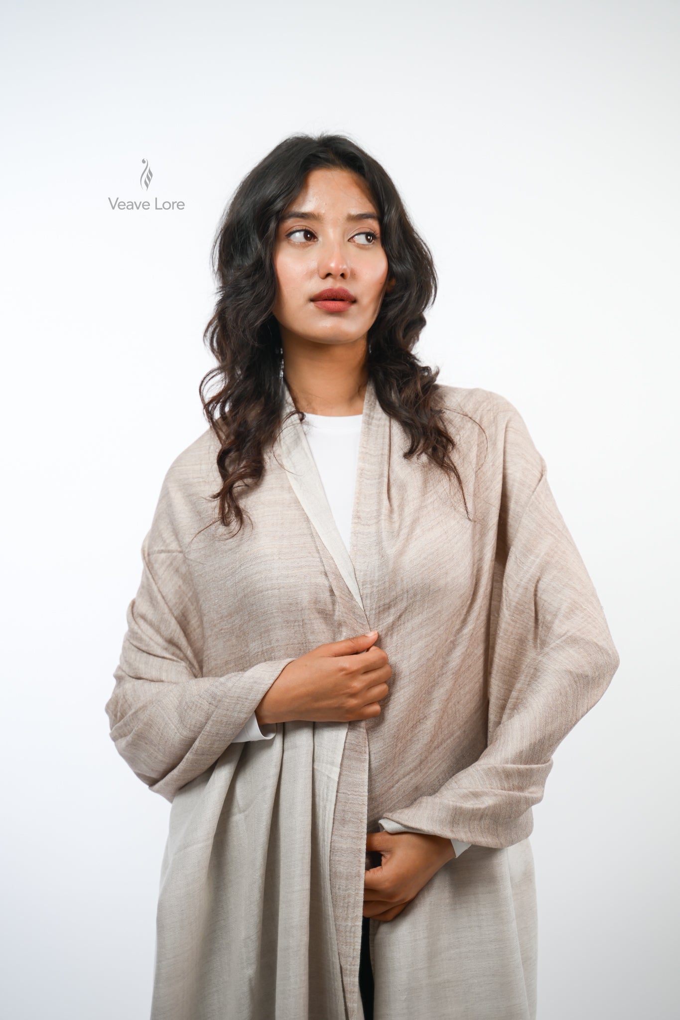 Do-Rangi Reversible Fine Wool Shawl