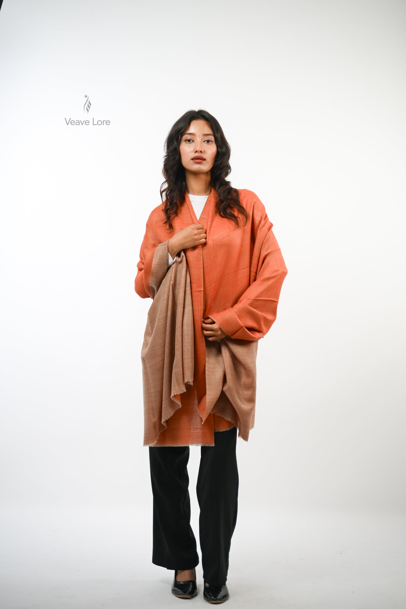 Aatish Reversible Fine Wool Shawl