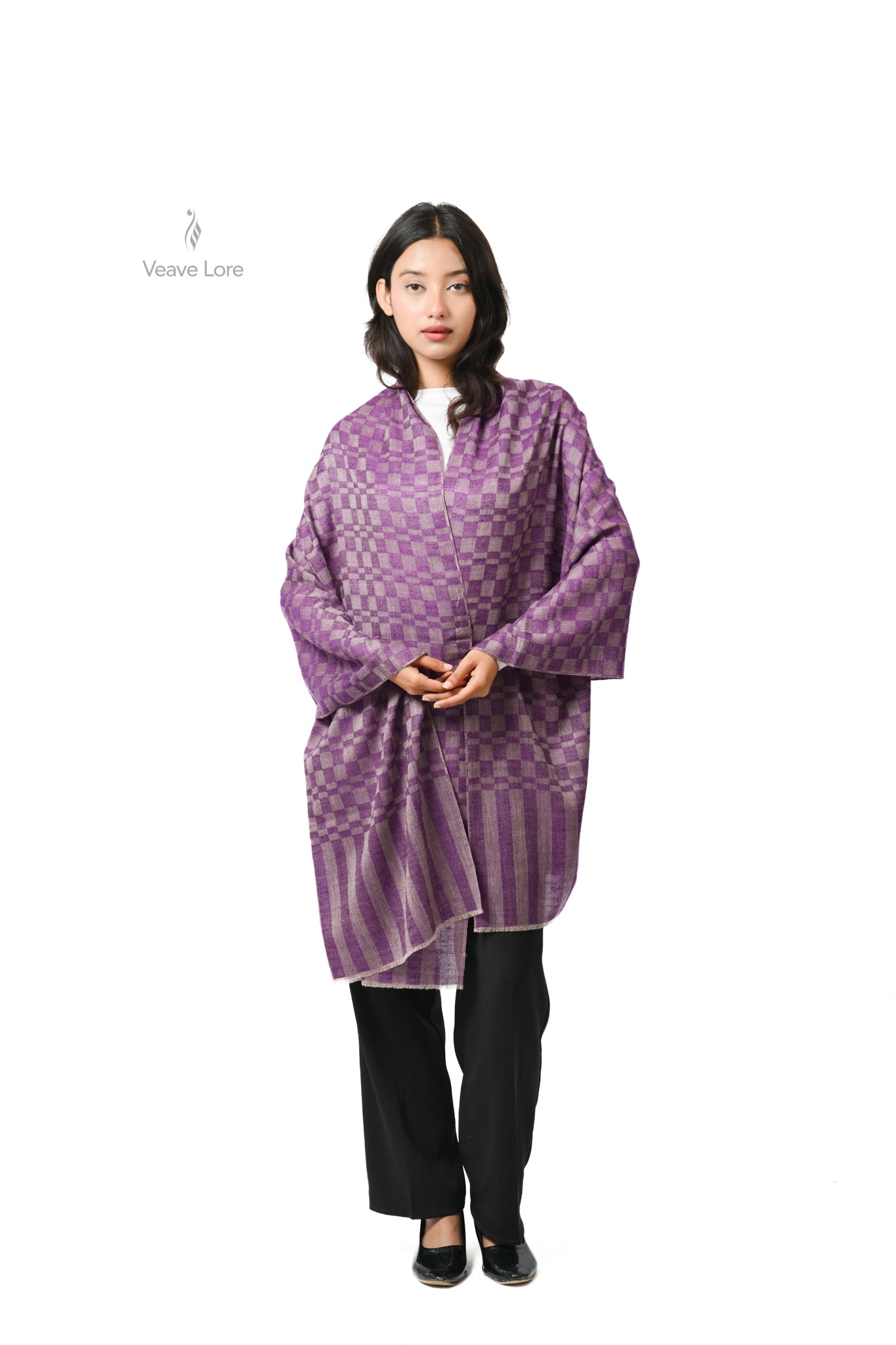 Sunbul Heather Pashmina Stole