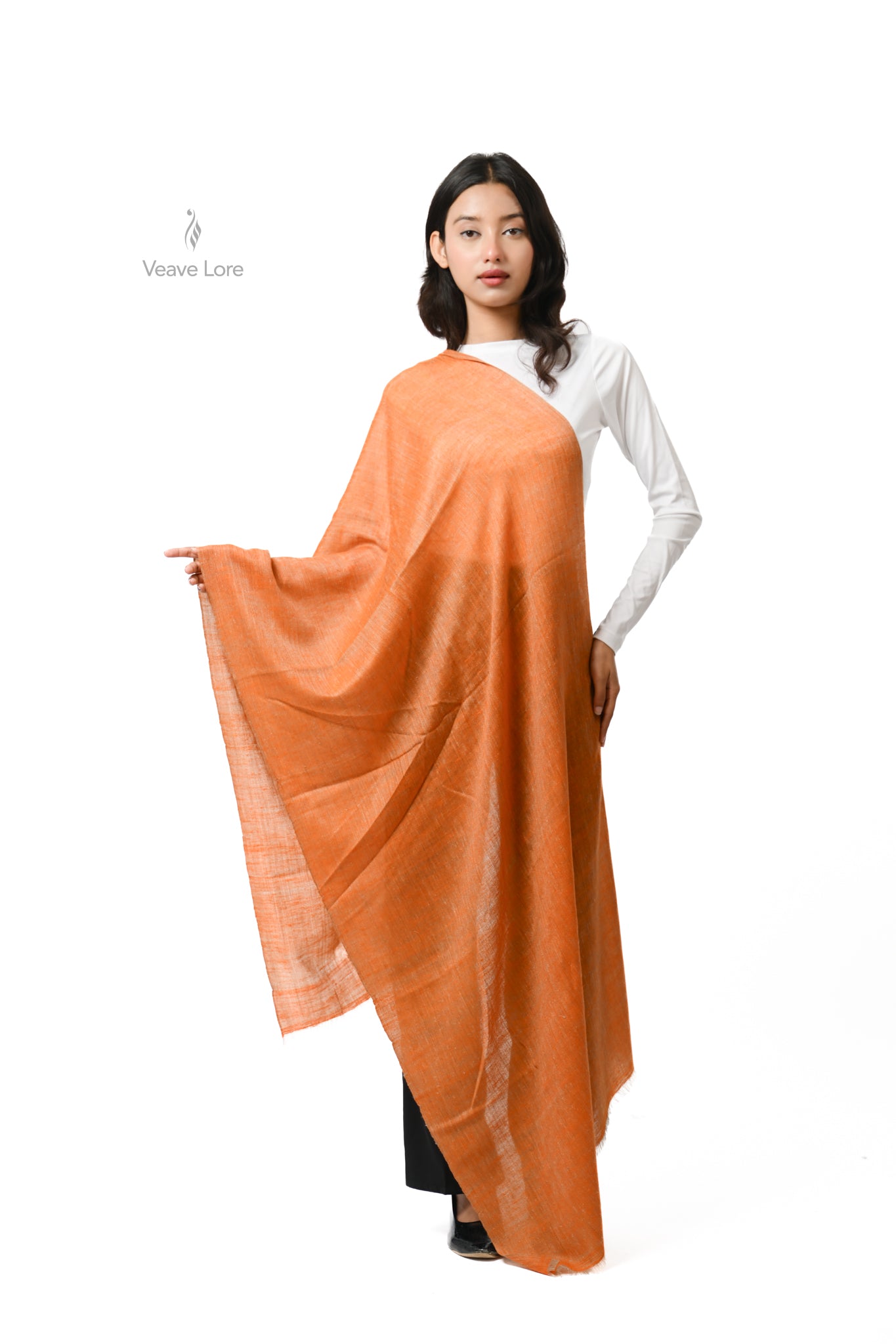 Tabaan Terracotta Pashmina Stole