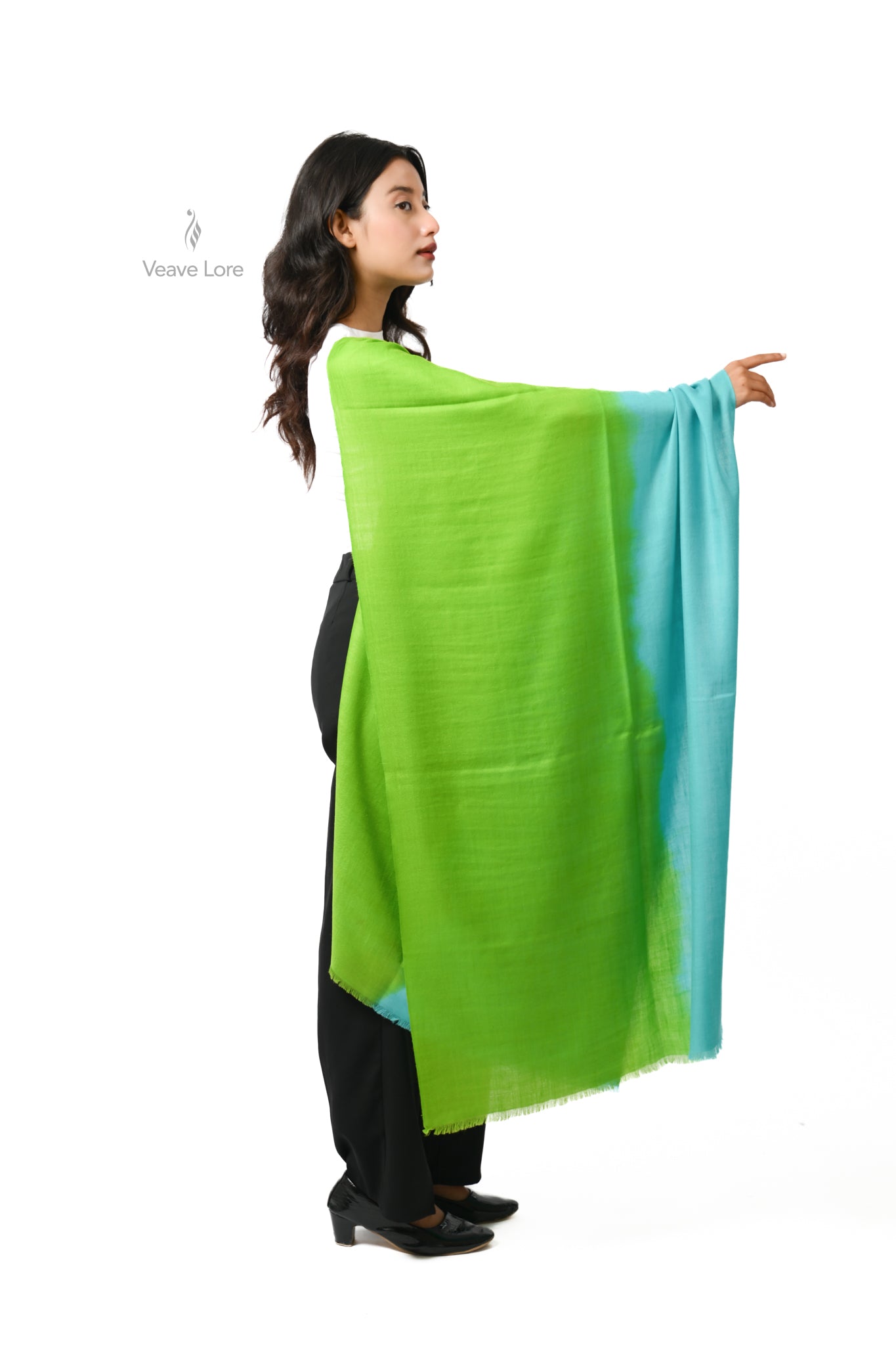 Sabz Lagoon Pashmina Stole