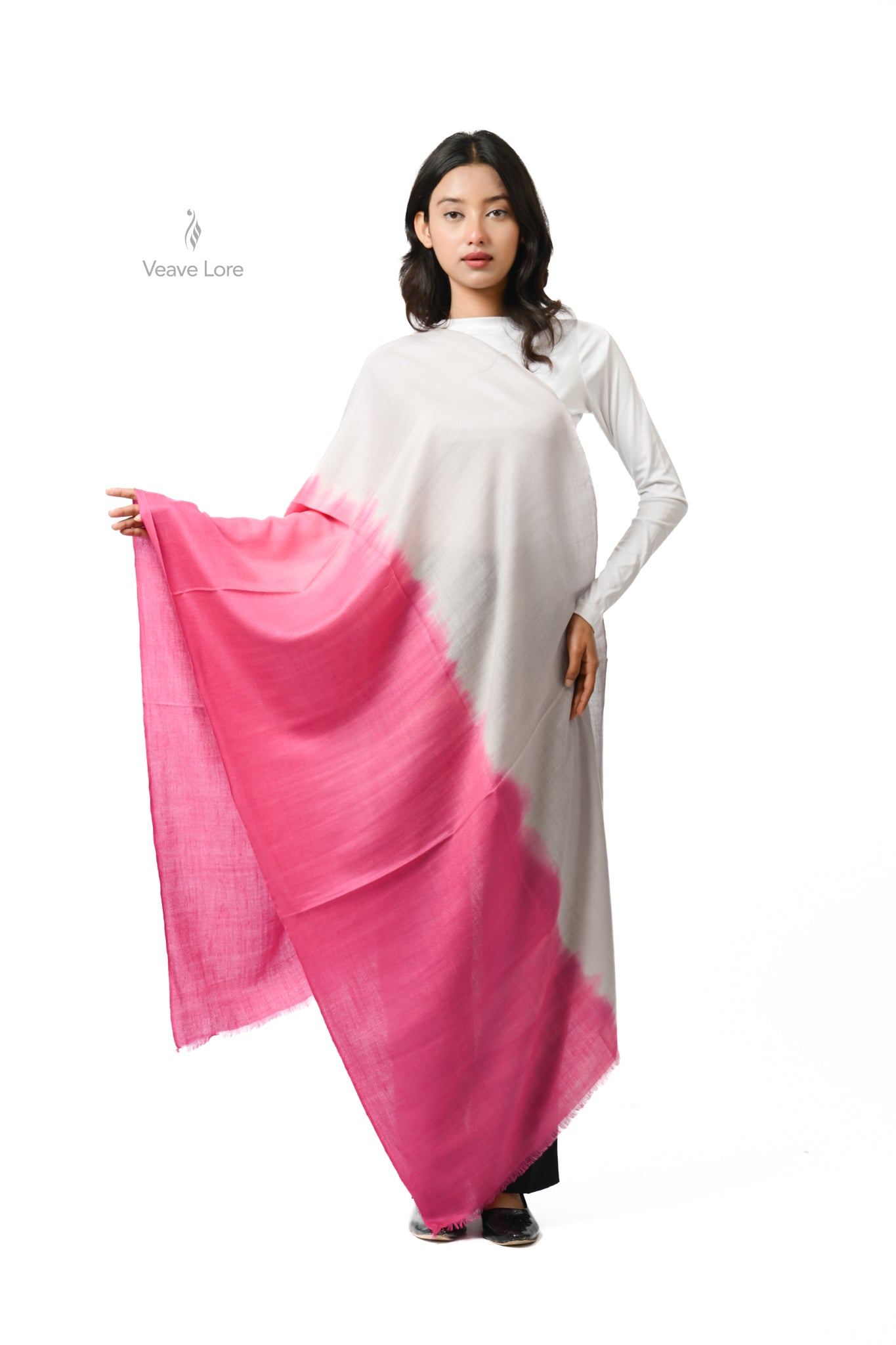 Gulabi Quartz Pashmina Stole