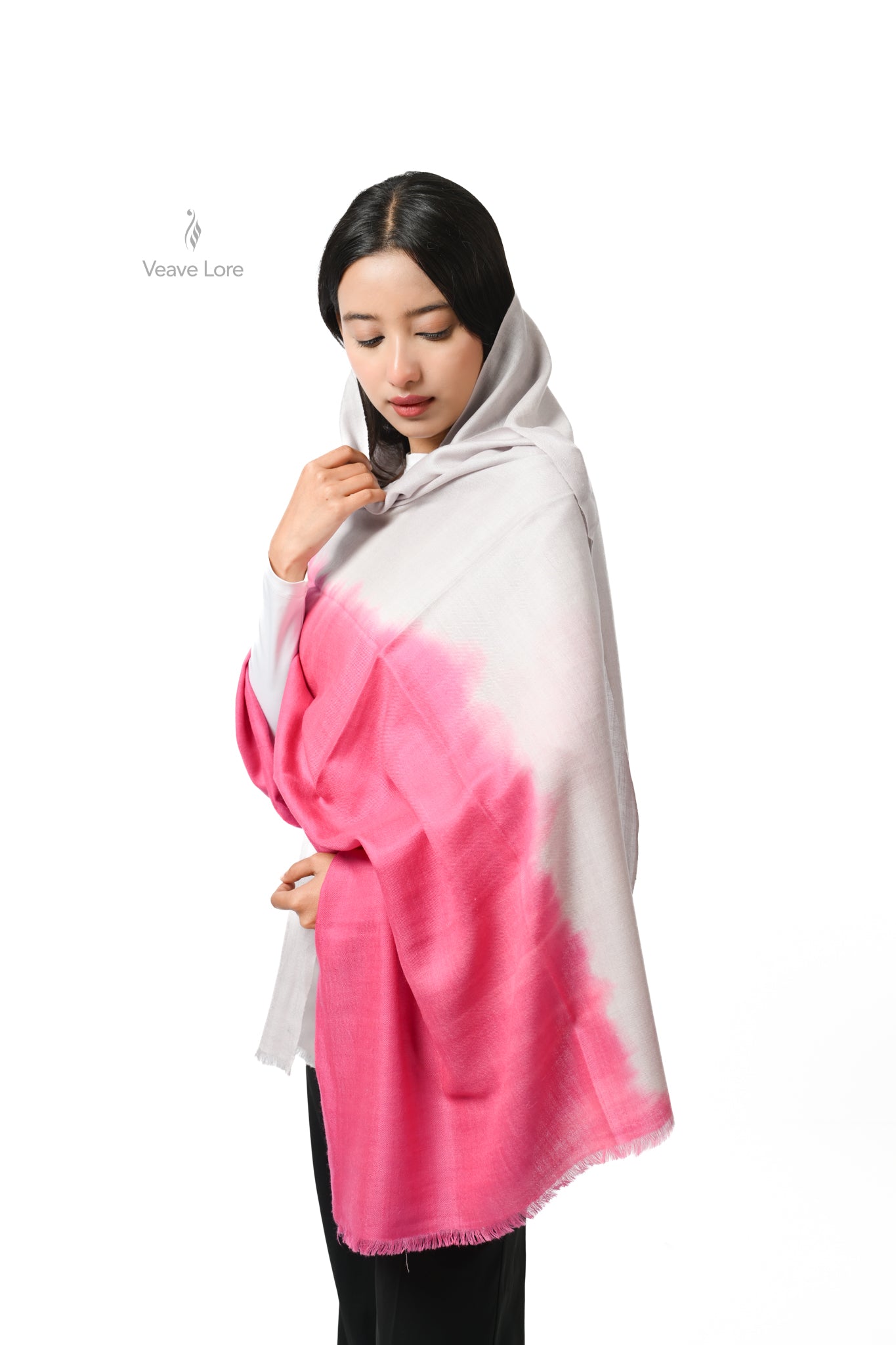 Gulabi Quartz Pashmina Stole