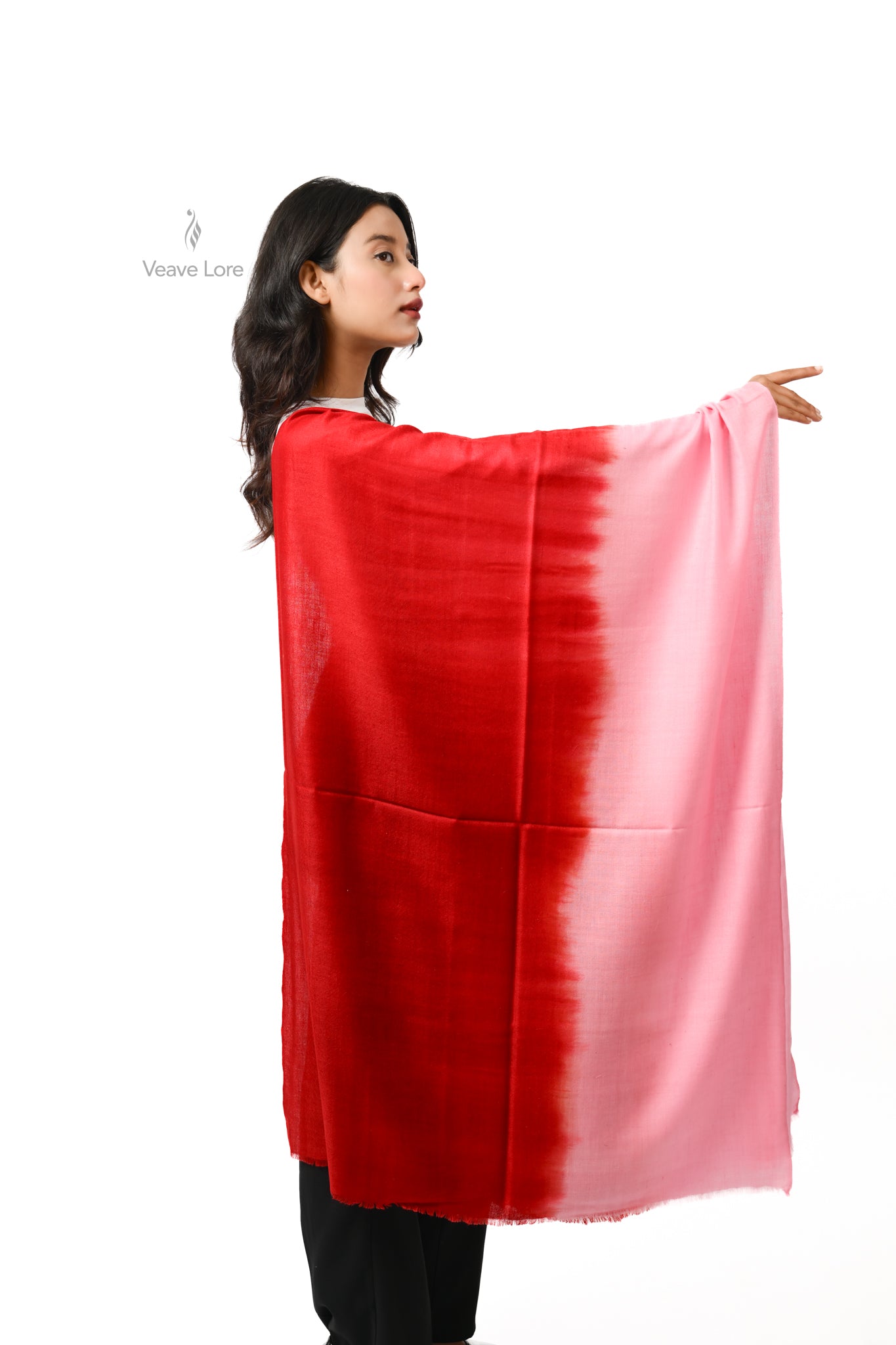 Nazneen Peony Pashmina Stole