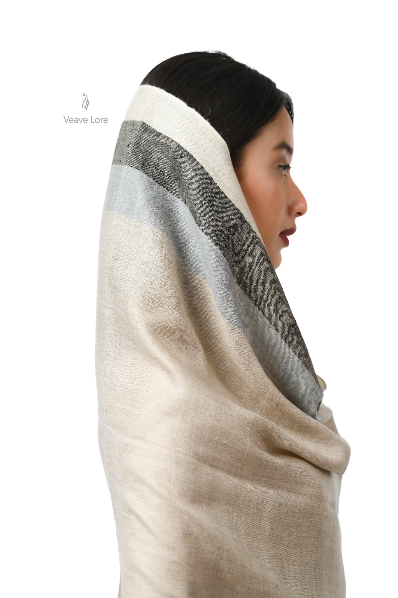 Khamoshi Marble Pashmina Shawl