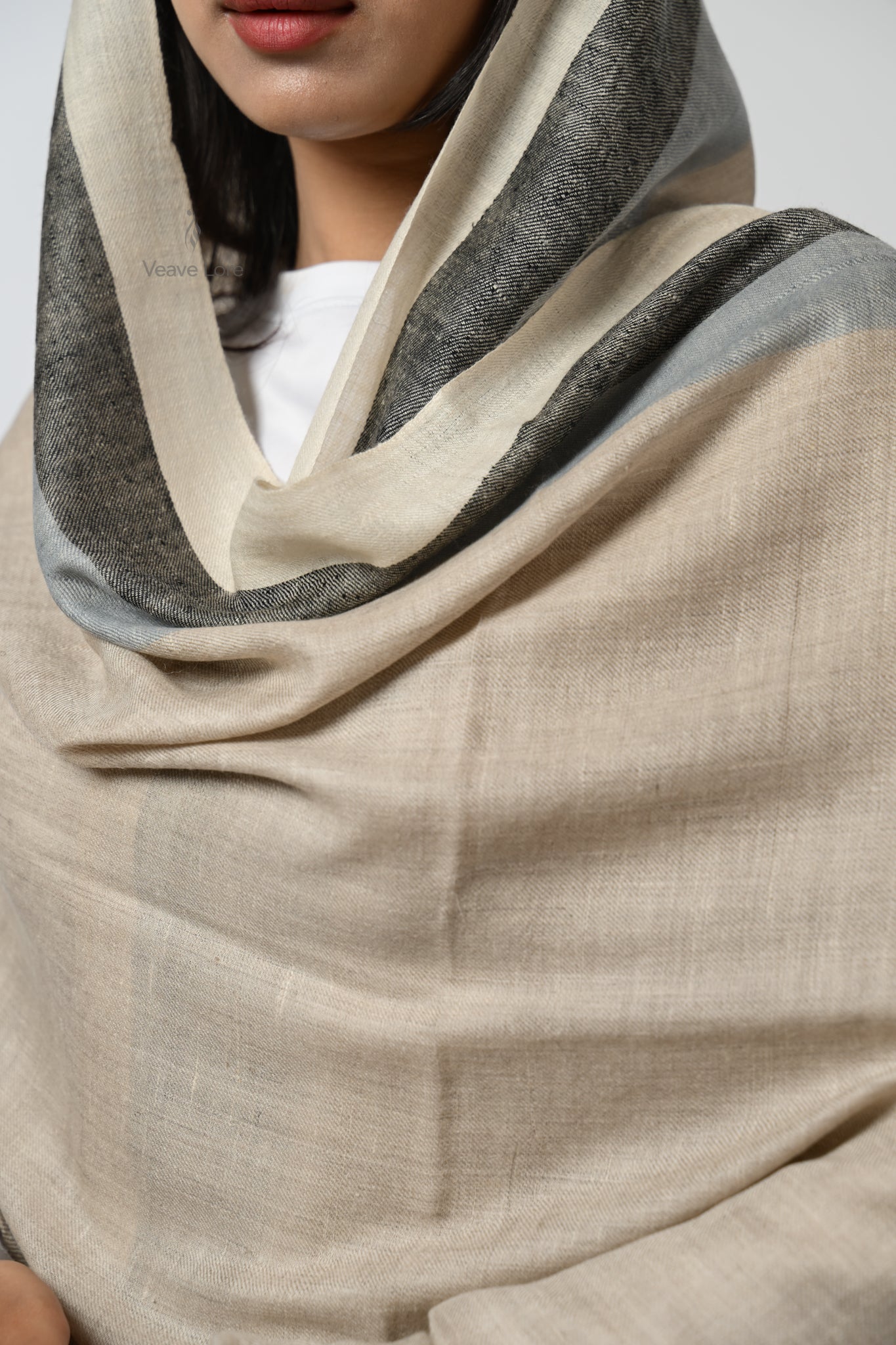 Khamoshi Marble Pashmina Shawl