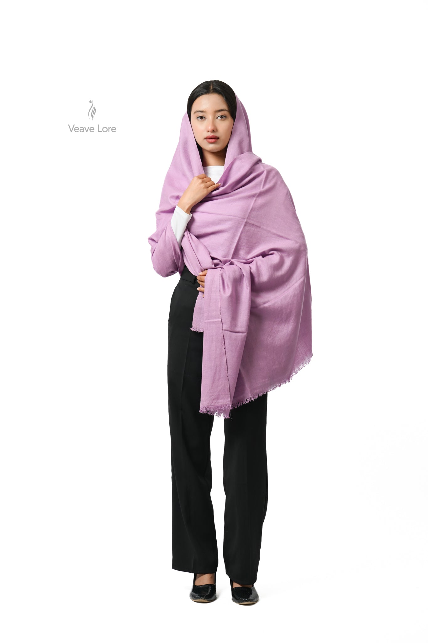 Mehek Wisteria Pashmina Shawl