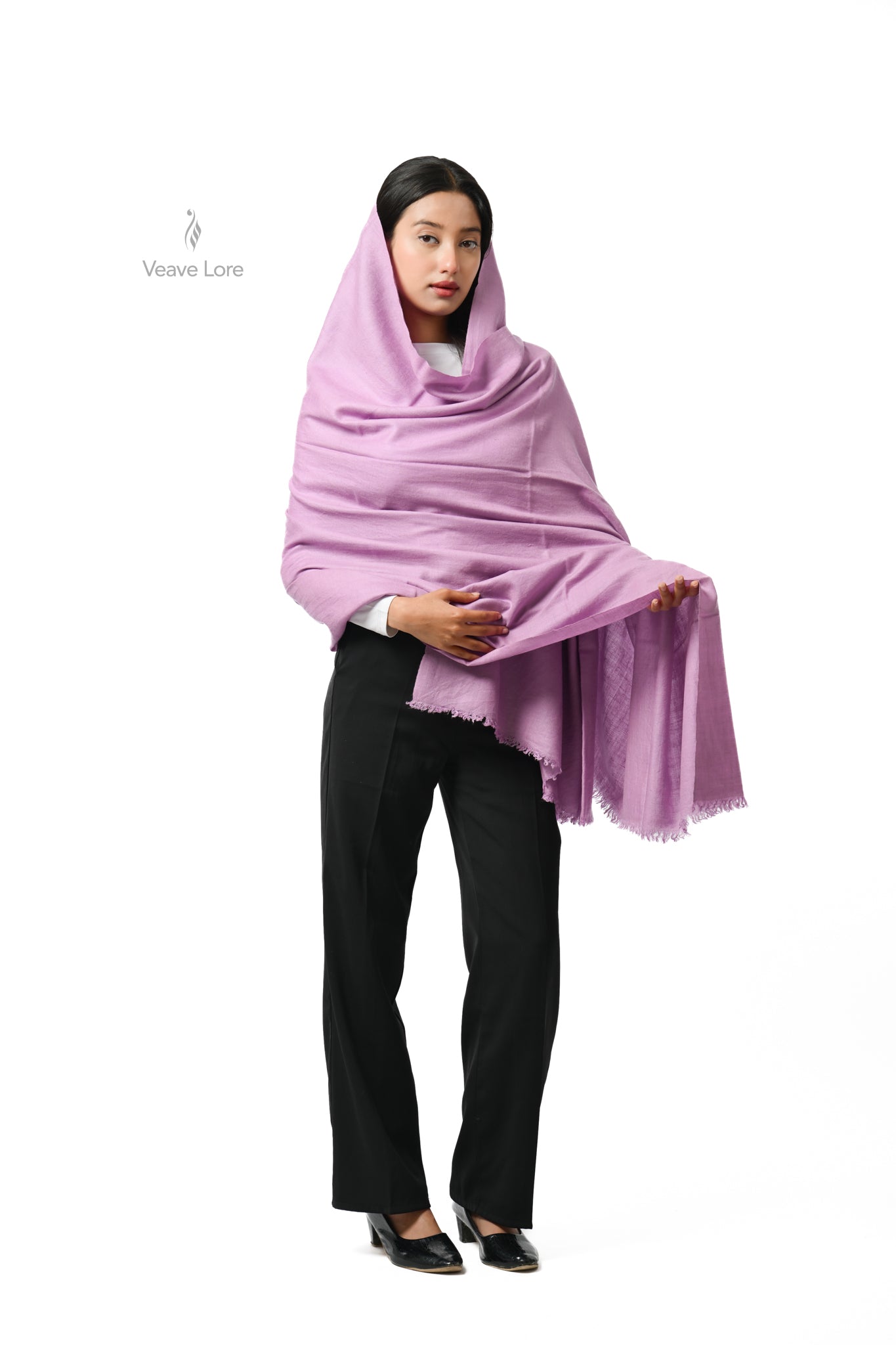 Mehek Wisteria Pashmina Shawl