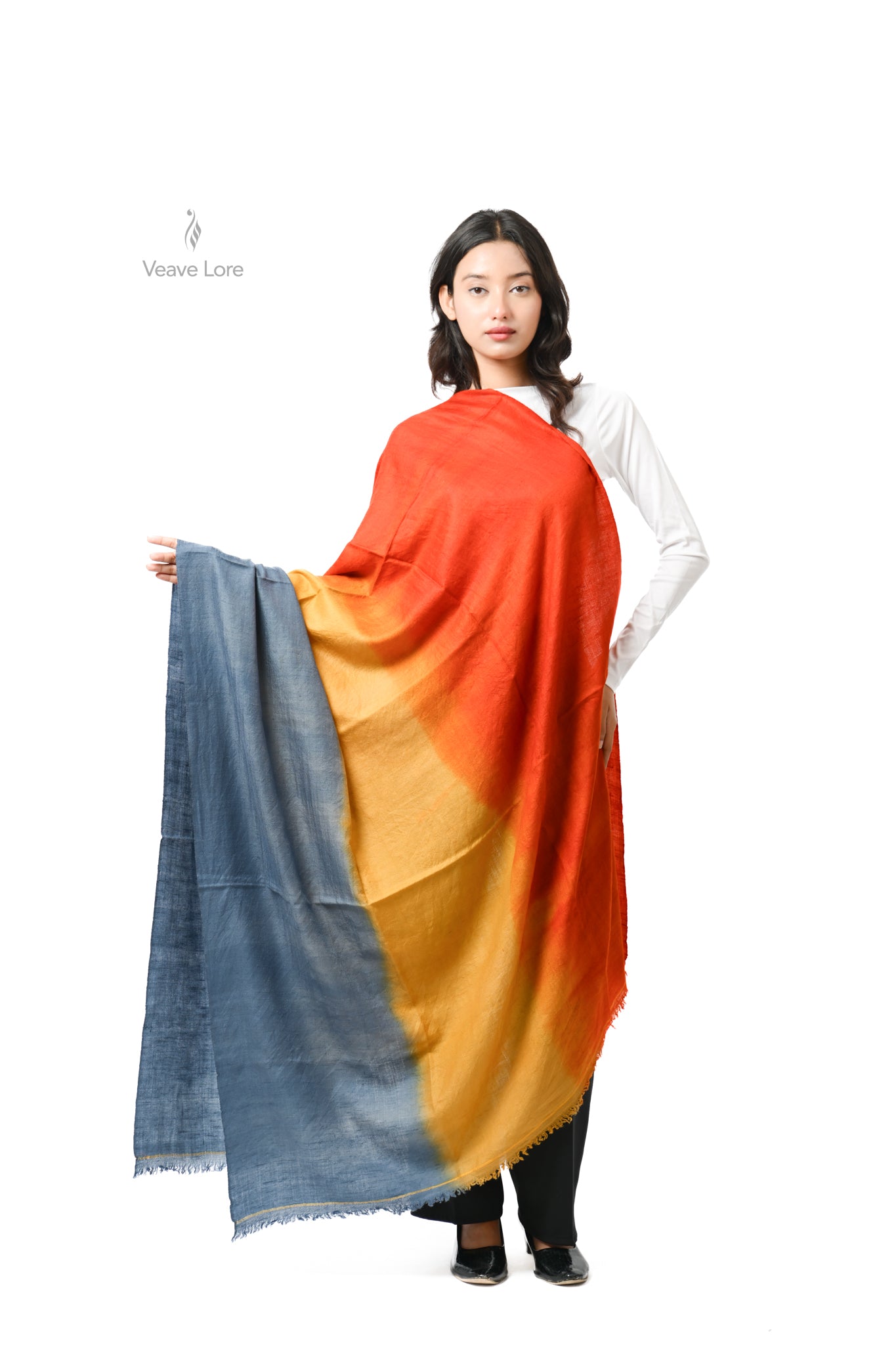 Abr Copper Pashmina Shawl