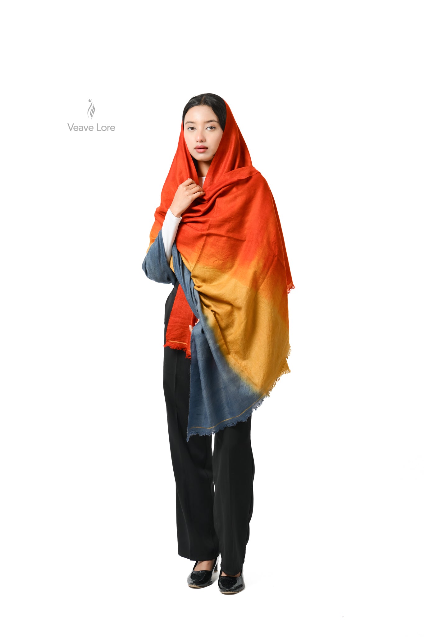 Abr Copper Pashmina Shawl