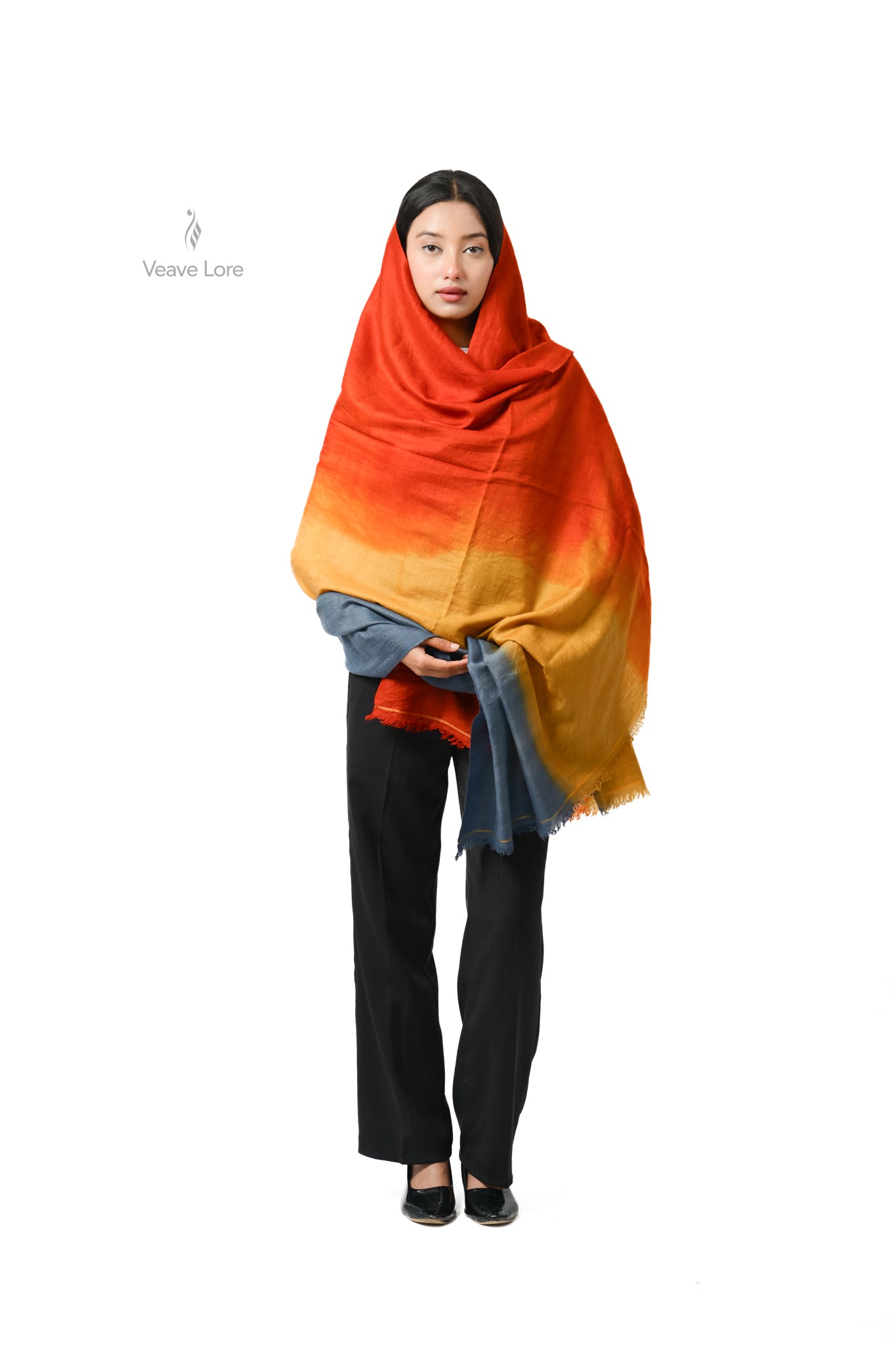 Abr Copper Pashmina Shawl