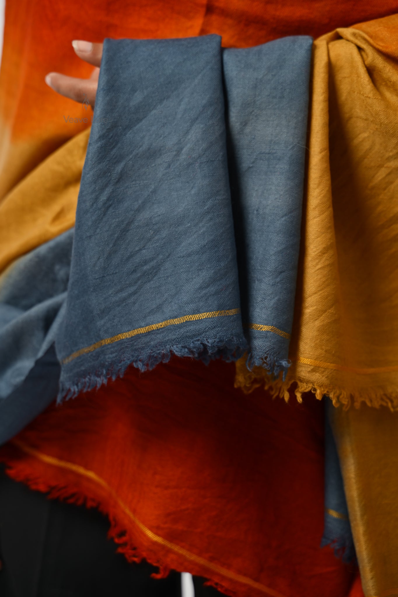 Abr Copper Pashmina Shawl