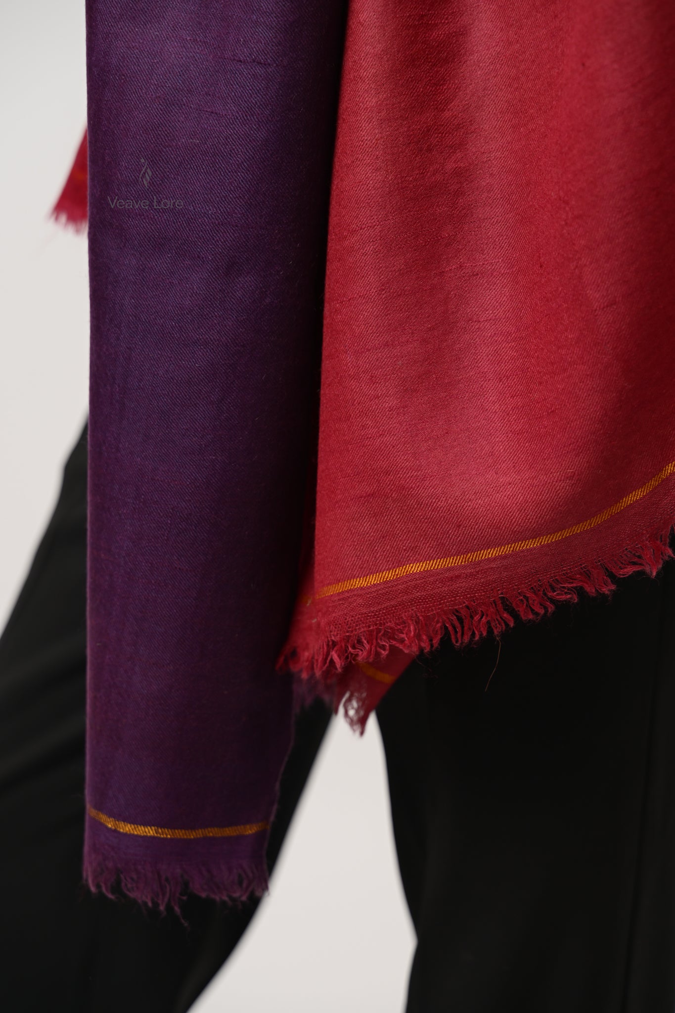 Shahana Amethyst Pashmina Shawl