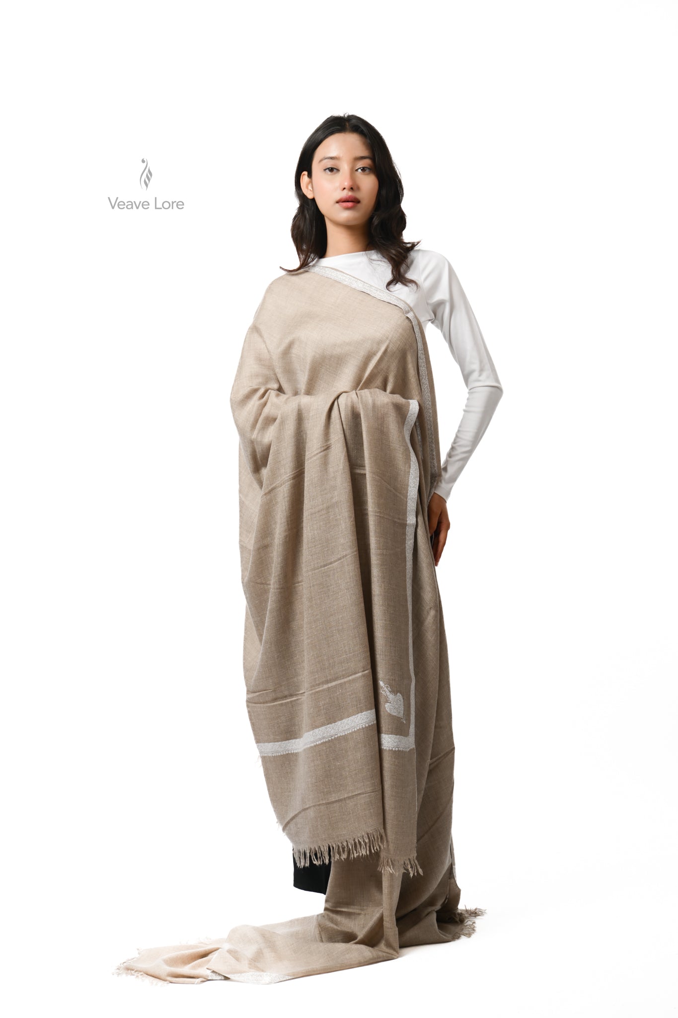 Soraya Mink Oversized Pashmina Shawl