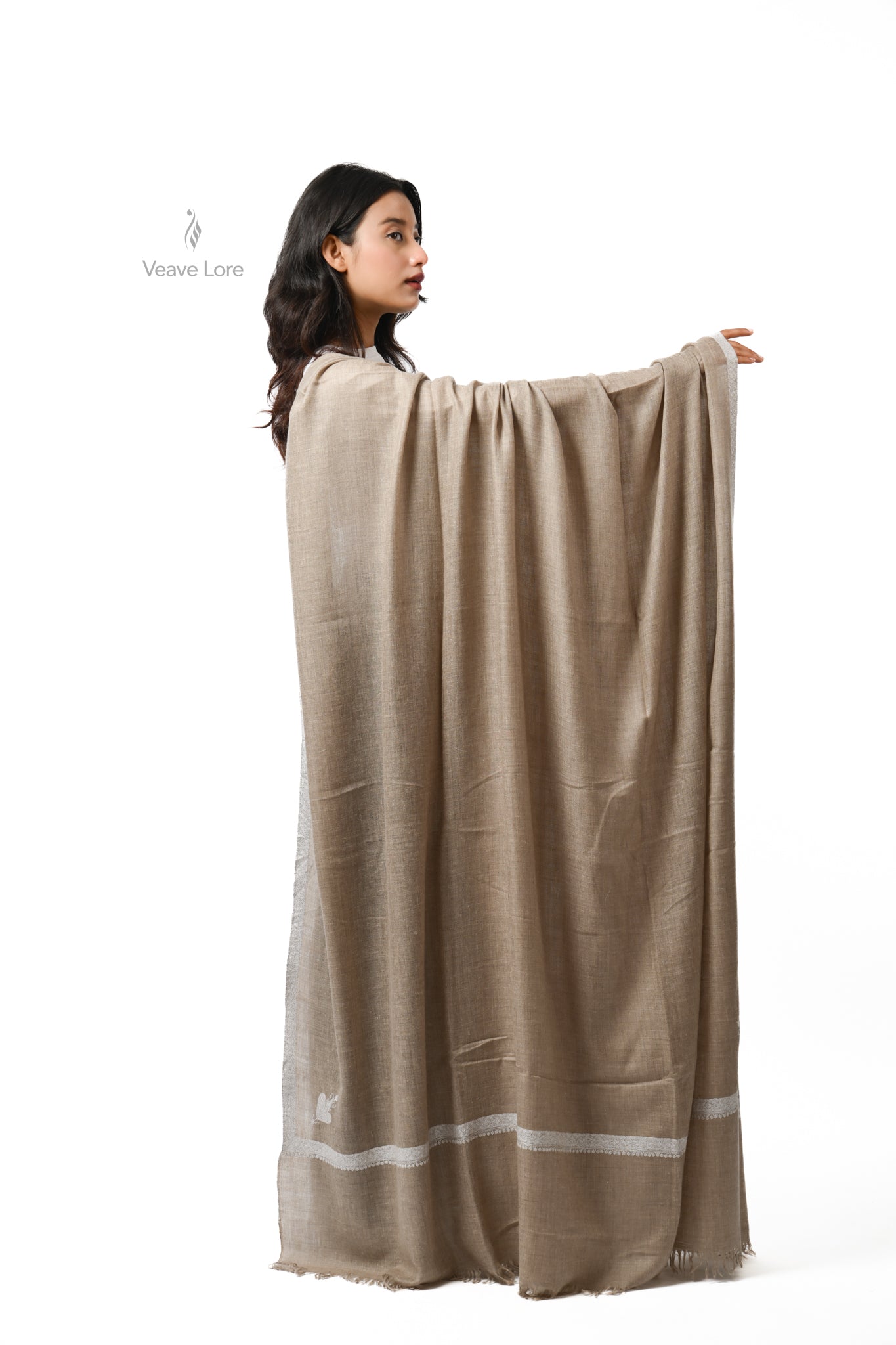Soraya Mink Oversized Pashmina Shawl