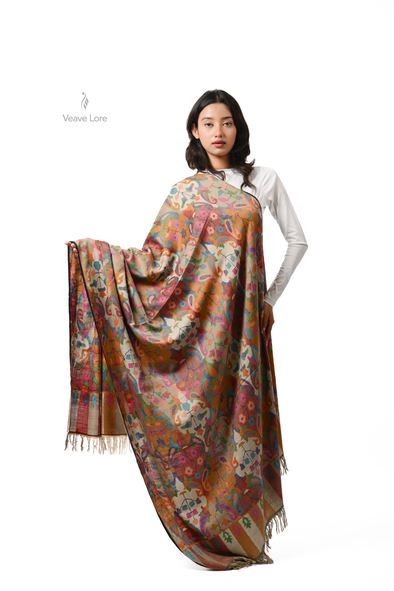 Bagh-e-Bahisht The Garden of Paradise Pashmina Shawl