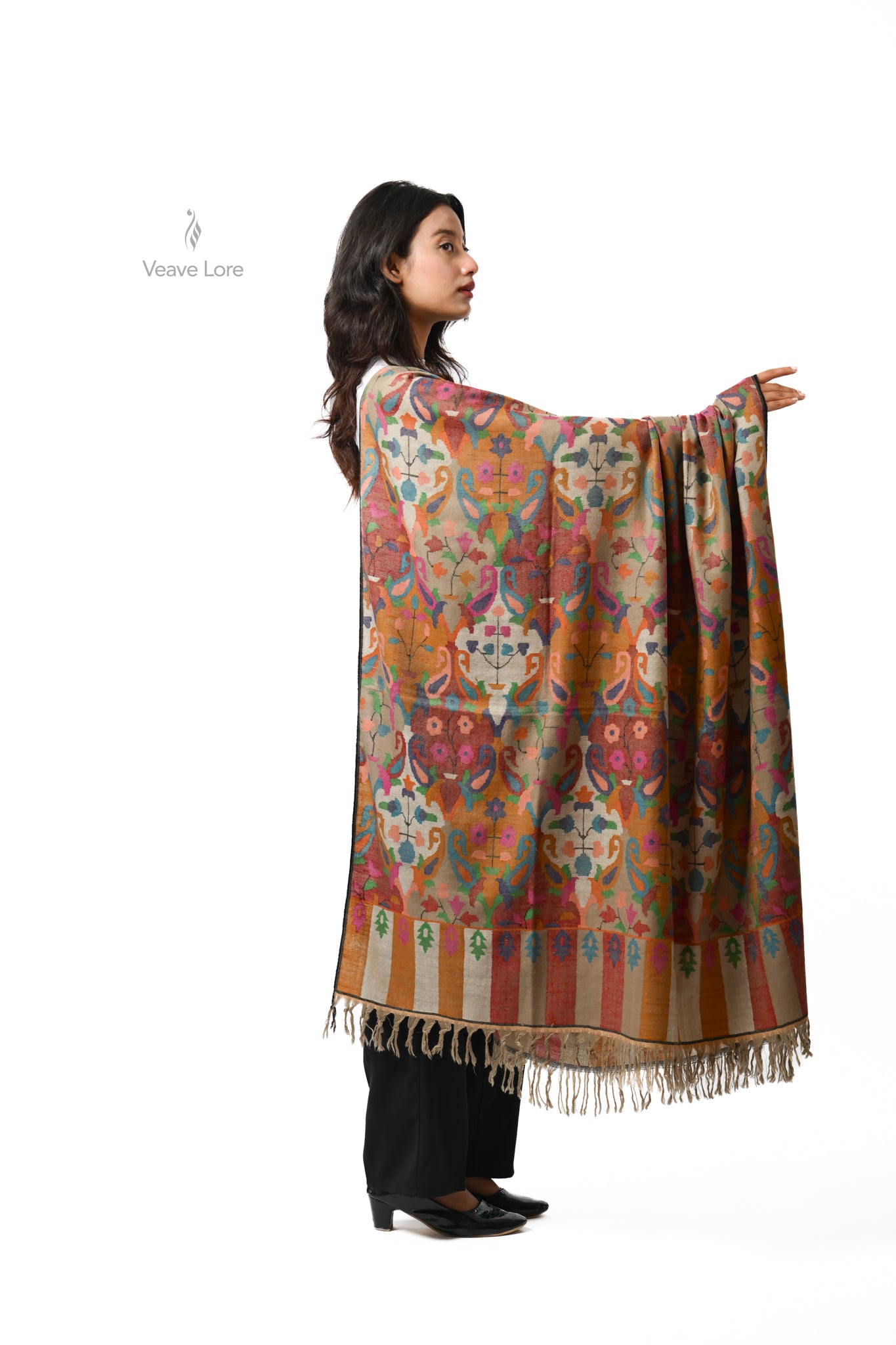 Bagh-e-Bahisht The Garden of Paradise Pashmina Shawl