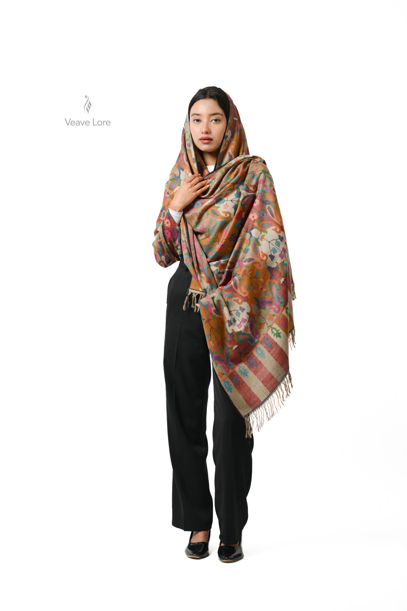Bagh-e-Bahisht The Garden of Paradise Pashmina Shawl