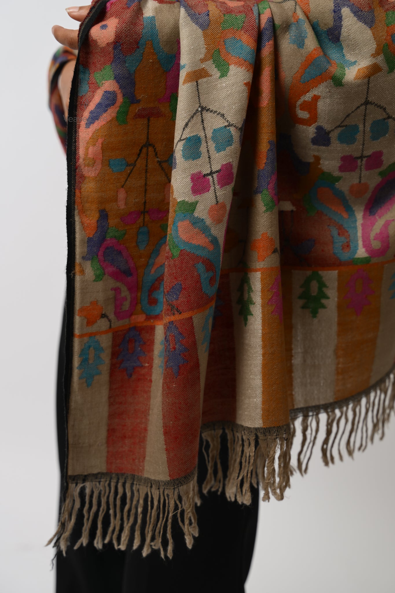 Bagh-e-Bahisht The Garden of Paradise Pashmina Shawl