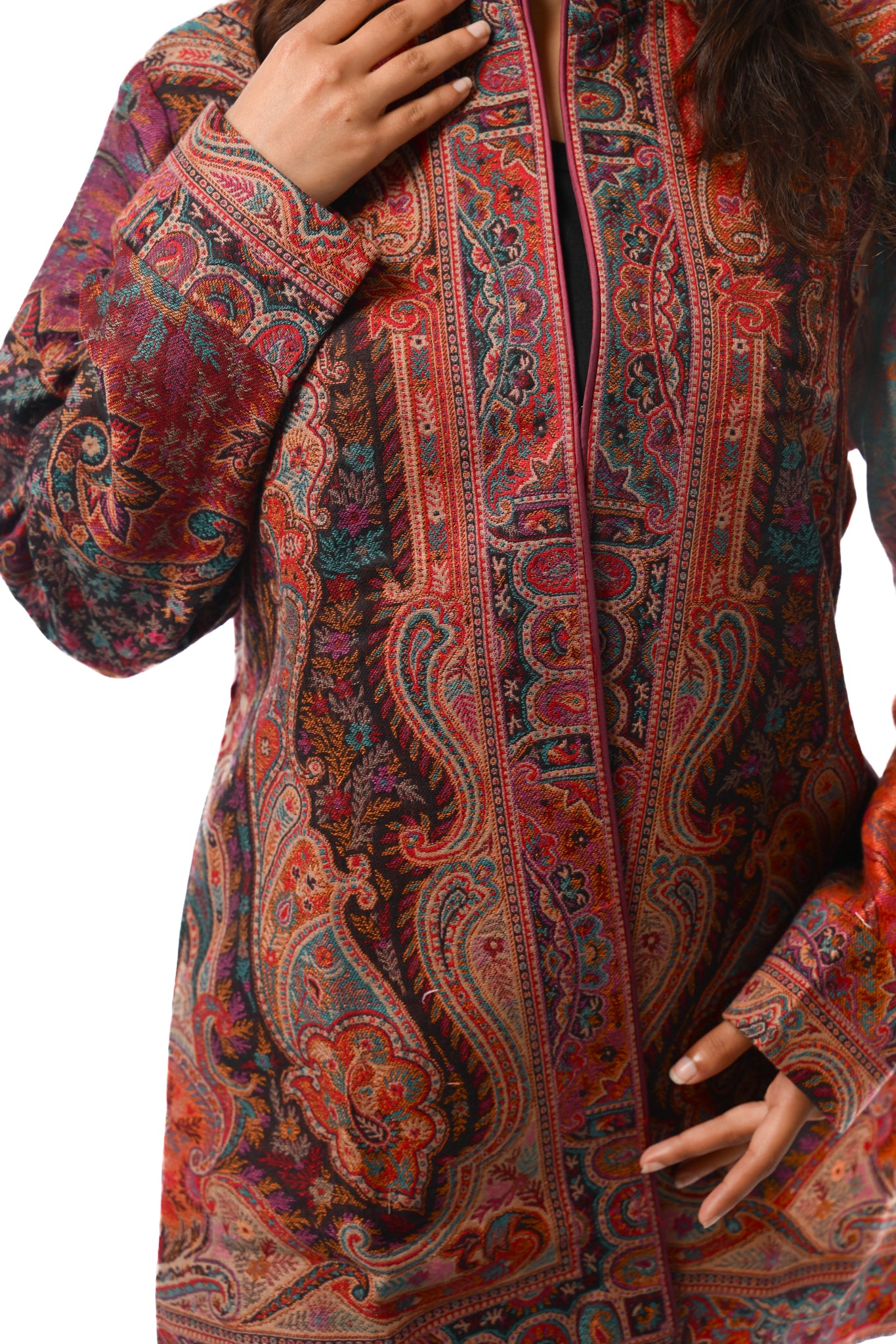 Garnet Kani Jamawar Jacket
