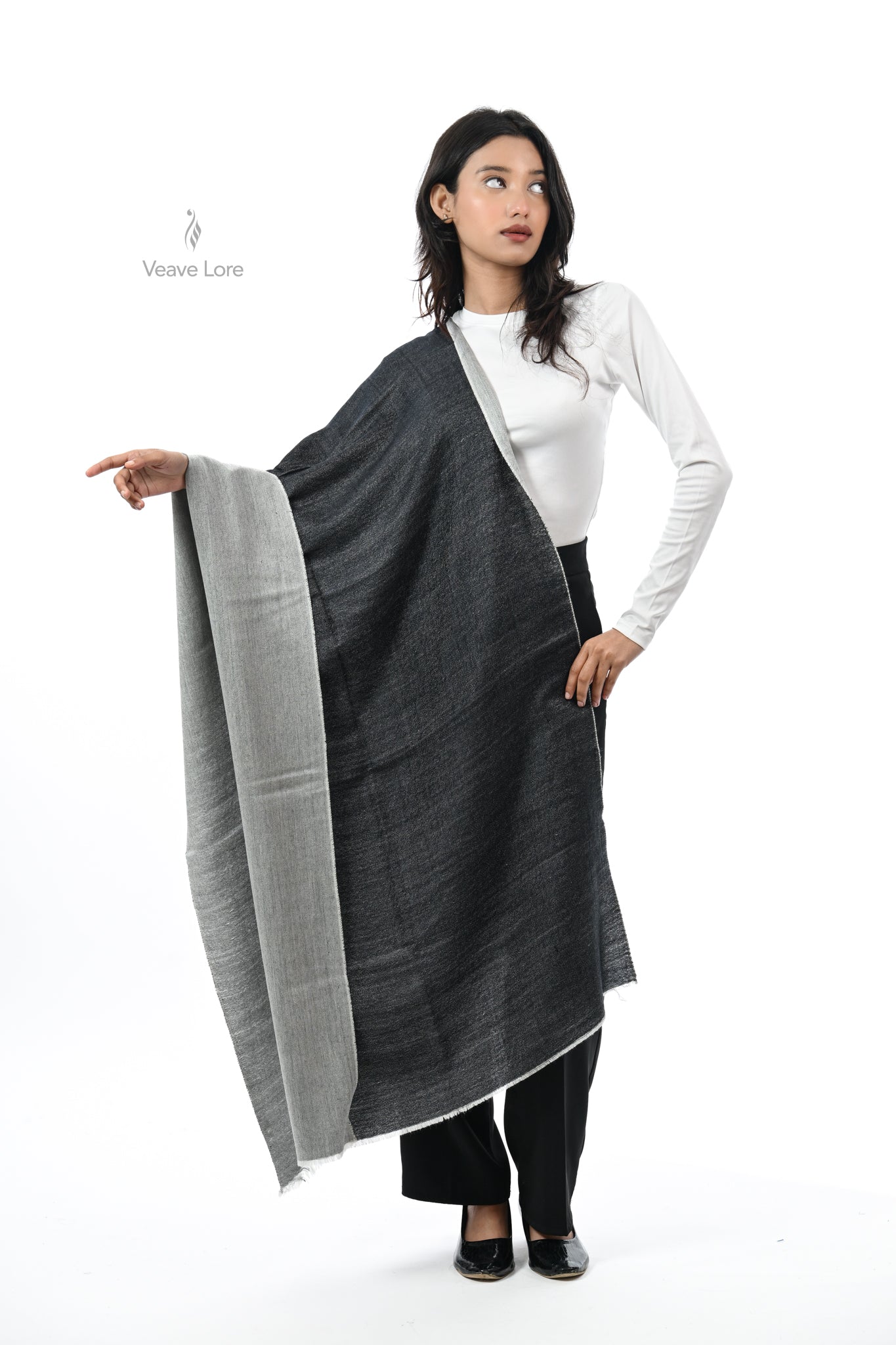 Twin Veil Reversible Stole