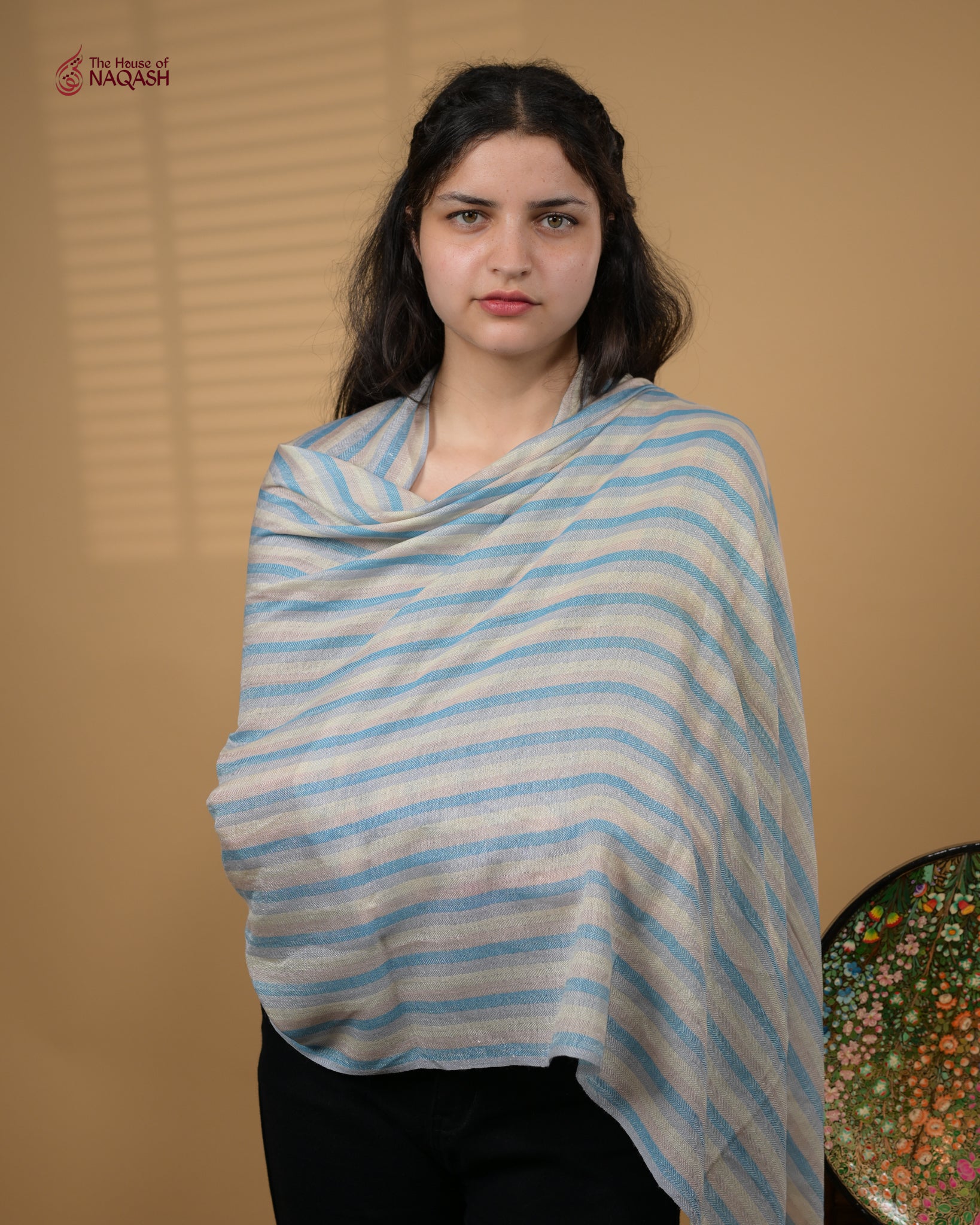 Vivid Stripes Stole