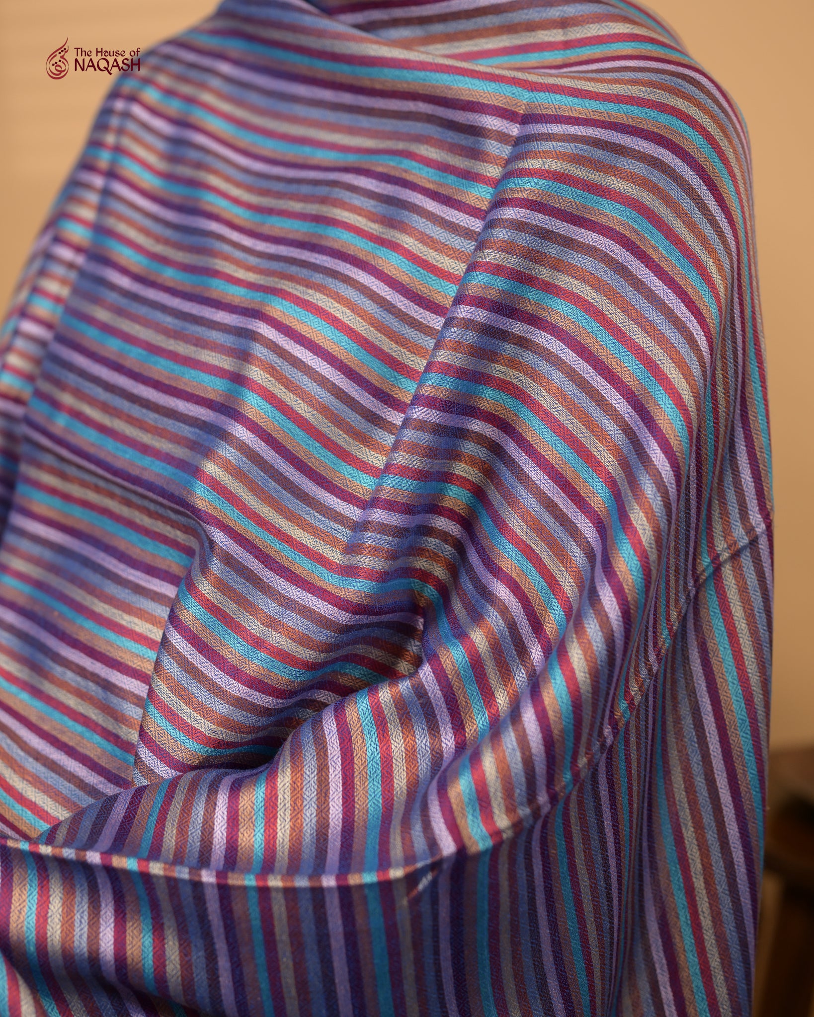 KaleidoWave Wool Stole