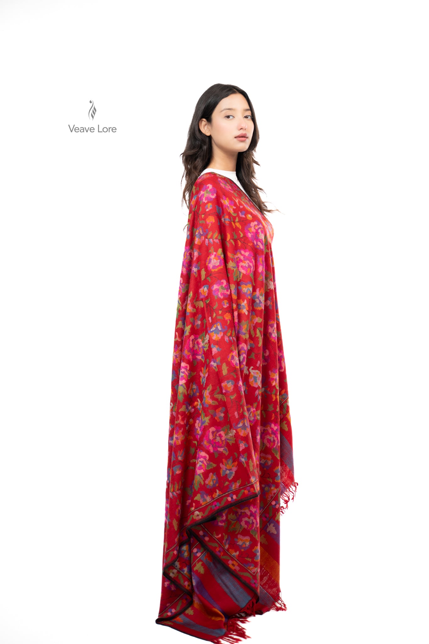 Gulistan — The Rose Garden Pashmina Shawl