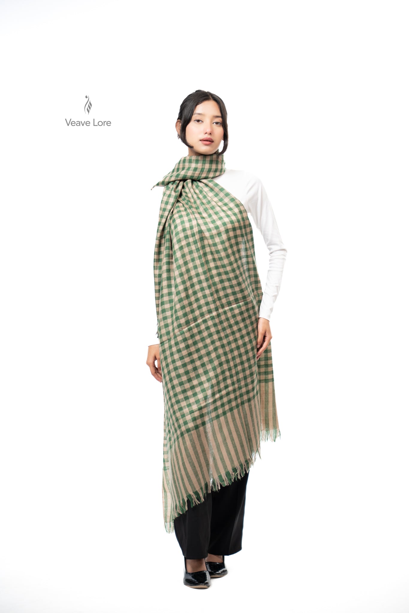 Wadi Clover Pashmina Shawl