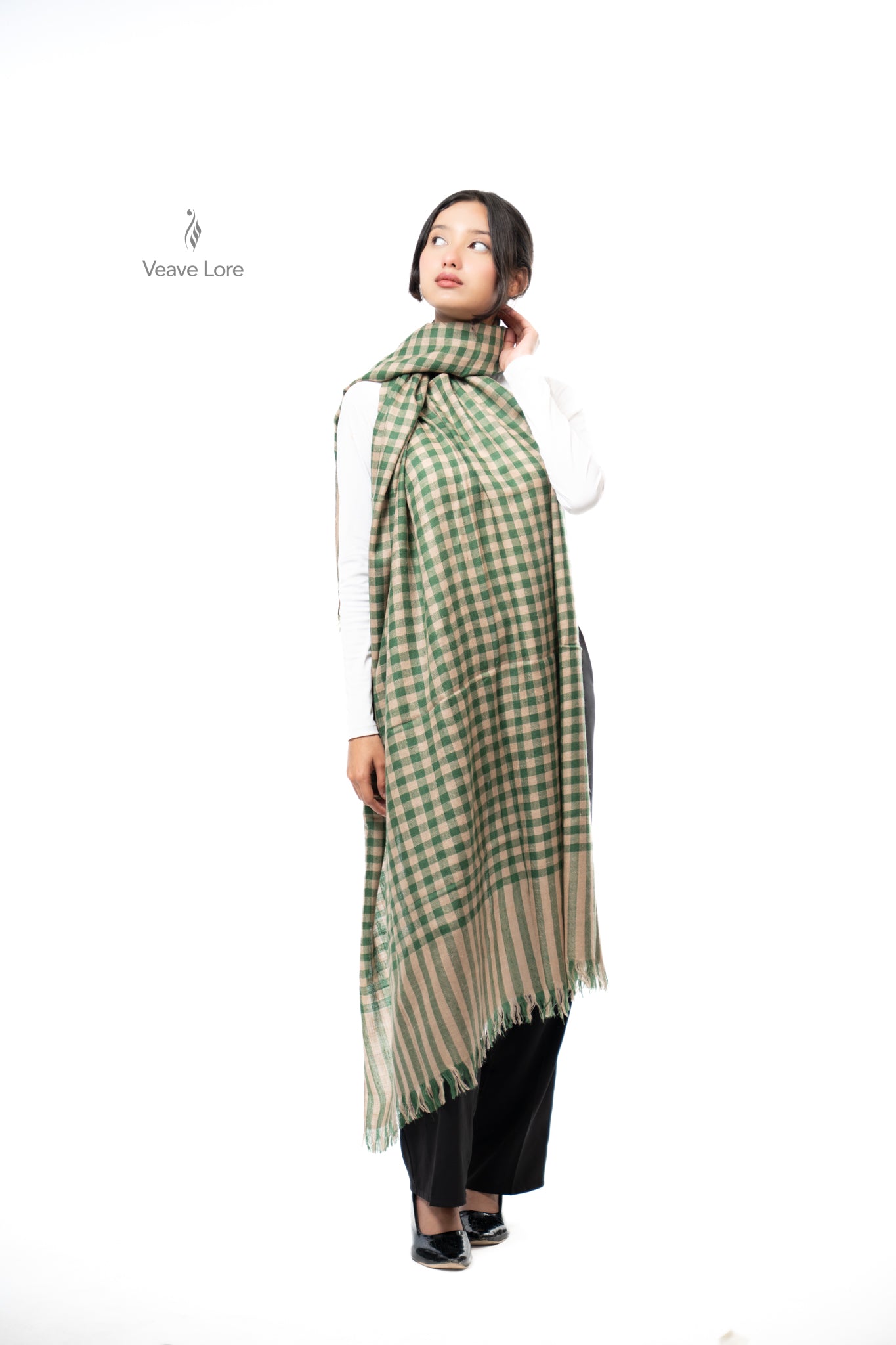 Wadi Clover Pashmina Shawl