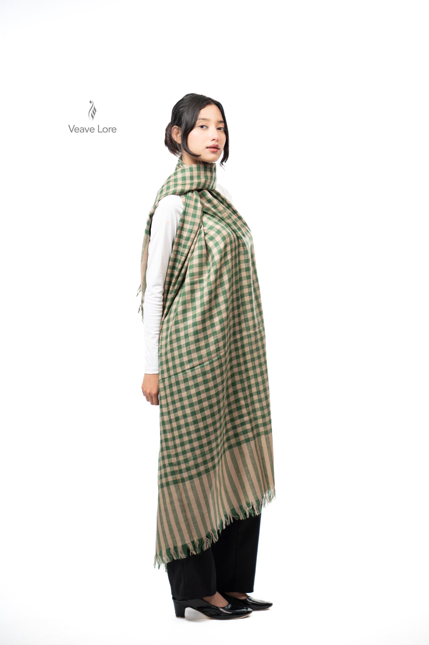 Wadi Clover Pashmina Shawl