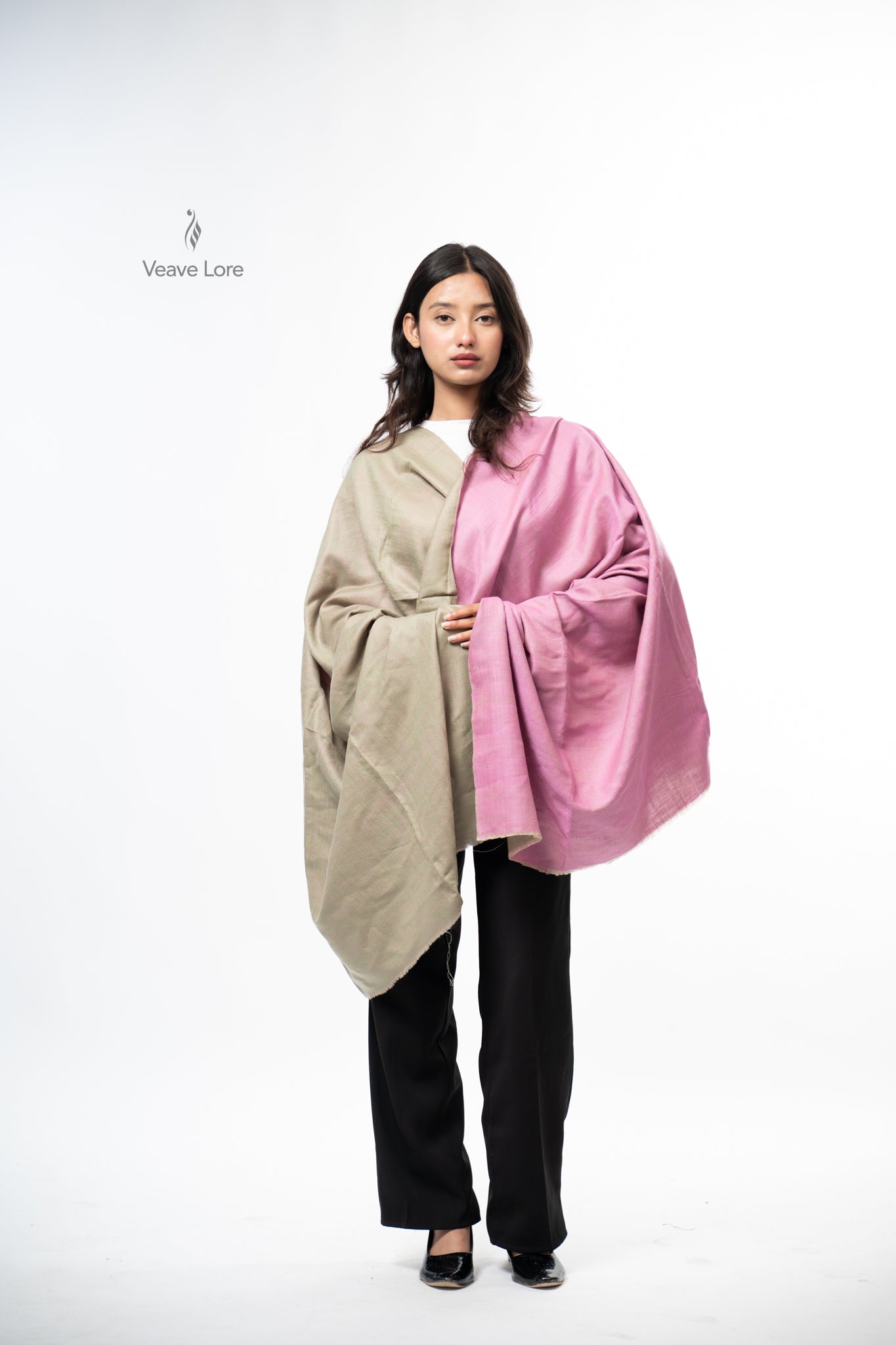 Banafsha Stone Pashmina Shawl